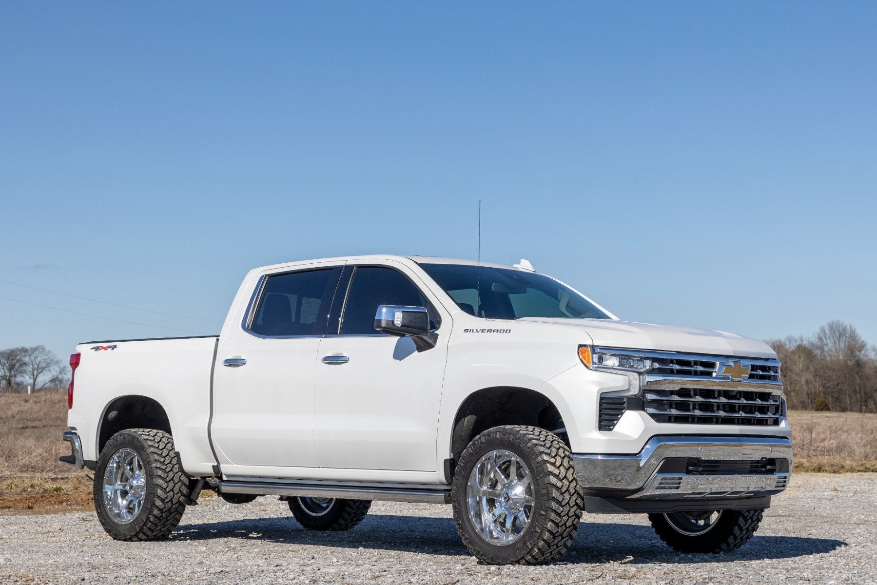 Rough Country 3.5" Lift Kit | Vertex | Red | Chevy Silverado 1500 2025 110450RED -3