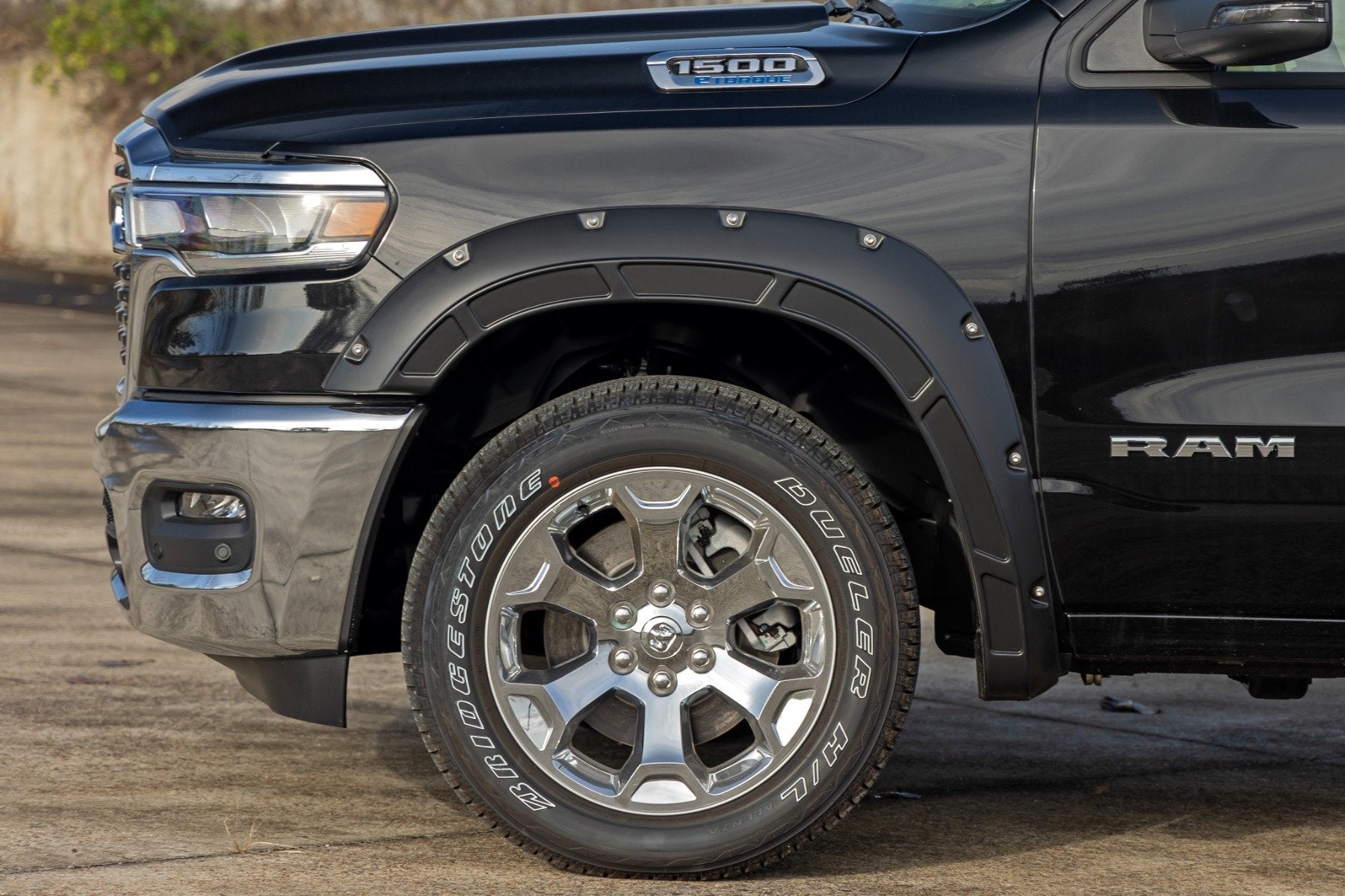 Rough Country Fender Flares Defender PRV Delmonico Red Ram 1500 2025 A-D319205-PRV