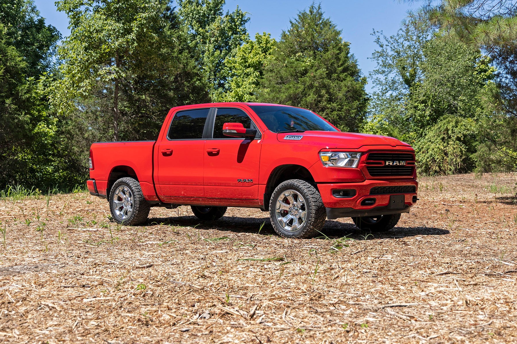 Rough Country Forged Upper Control Arms OE Rep for Ram 1500 4wd 12-25 & Classic 31902RED