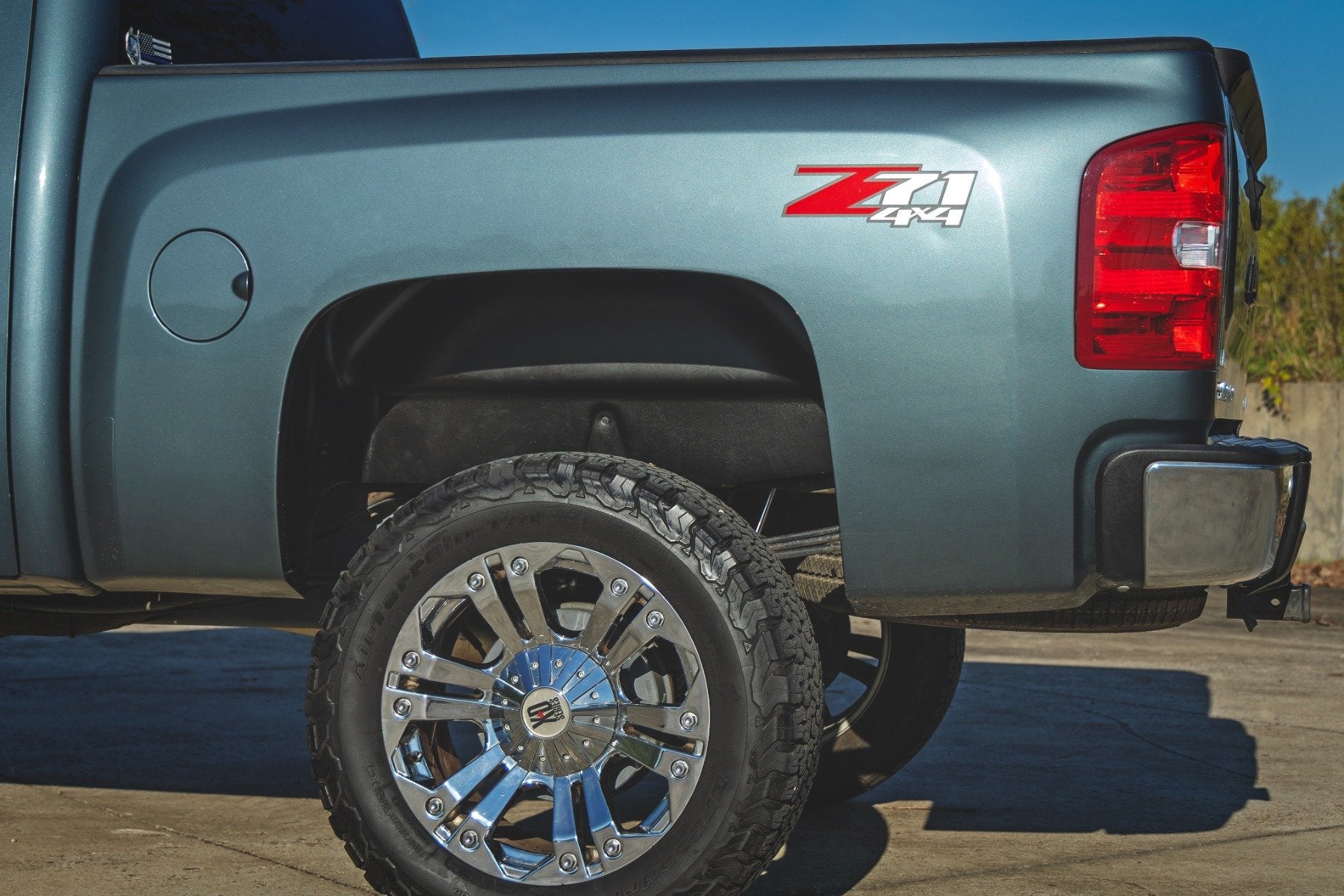 Rough Country Chevrolet Rear Wheel Well Liners 07-13 1500/07-10 HD PU 4207