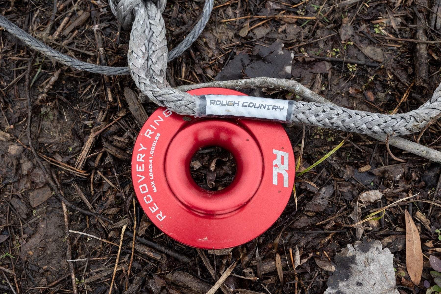 Rough Country 4" Winch Recovery Ring 41000LB Capacity - RS183