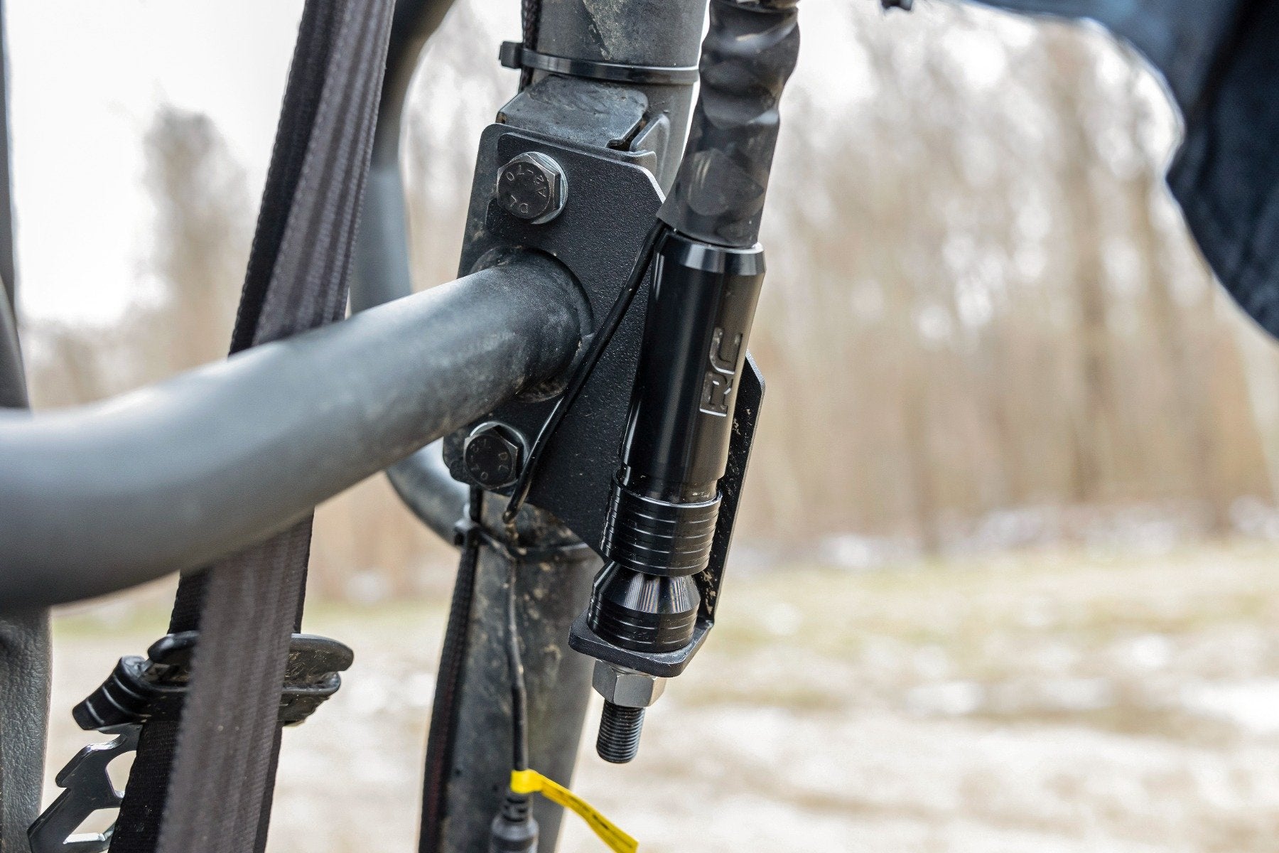 Whip Mount Cage 4' Multl-Color LED Whip Pair Kawasaki Teryx 94011