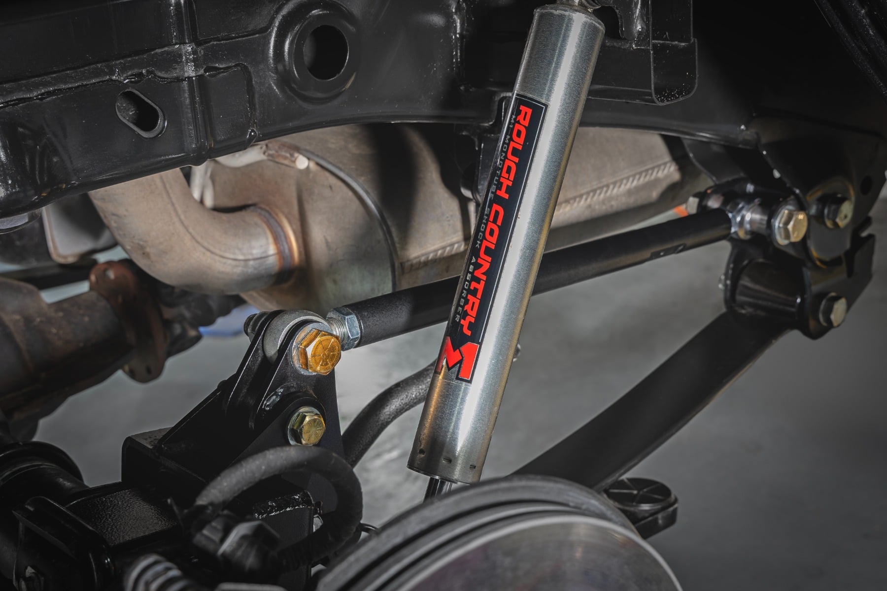 Rough Country Traction Bar Kit | 2-5" Lowering Kit | for Ford F-150 2021-2025 51165