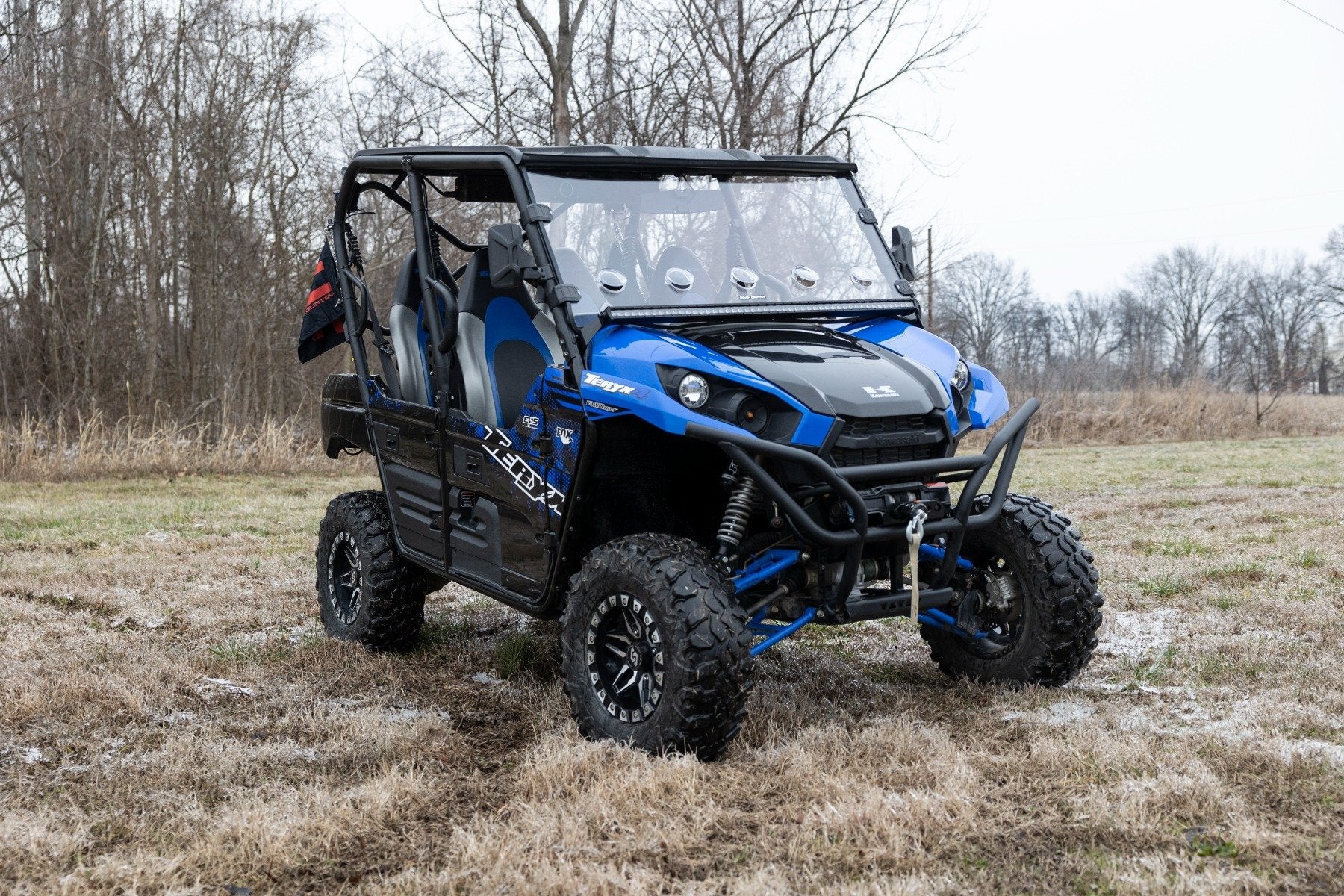 Rough Country LED Kit Cage Mount 50" Spectrum Single Row Kawasaki Teryx 94017