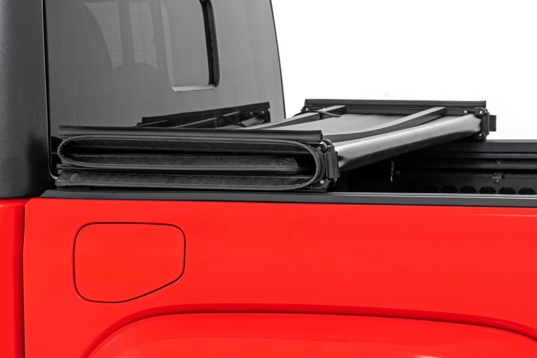 Rough Country Soft Tri-Fold Bed Cover | for Jeep Gladiator JT 4WD 2020-2025 41620500A