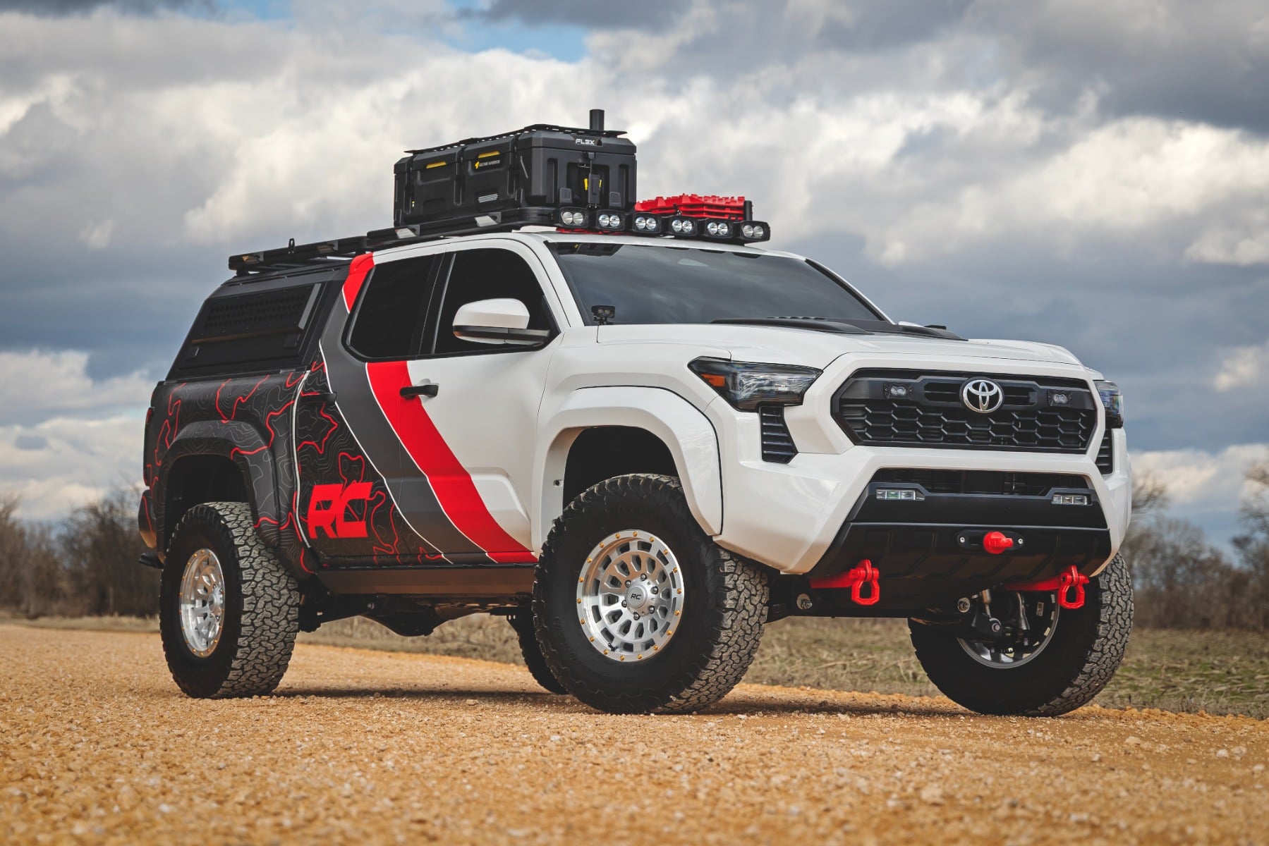 Rough Country Roof Rack | Bed Cap | for Toyota Tacoma 2WD/4WD (2024-2026) 88209