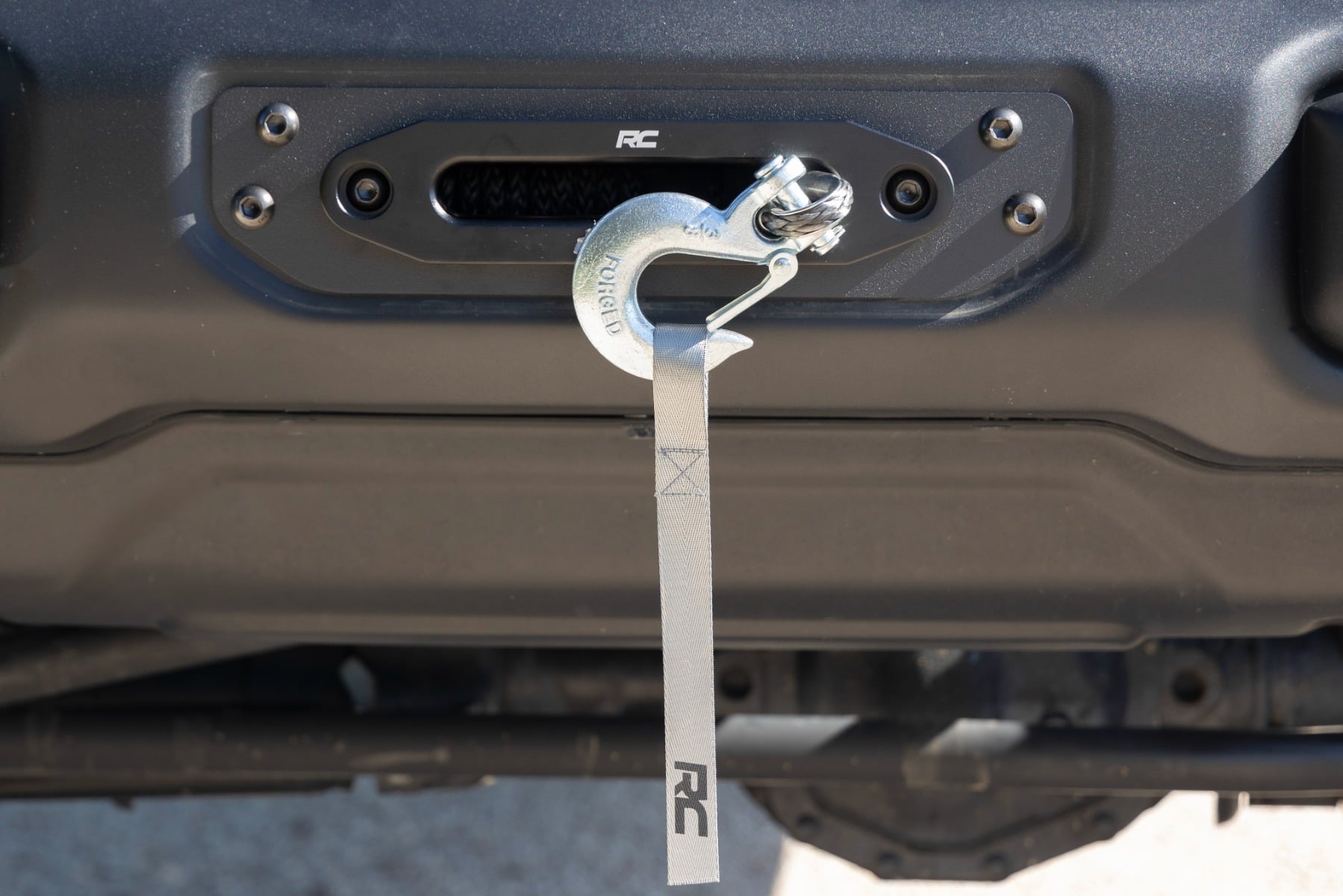 Rough Country Winch Mounting Plate Modular OE Bumper for Wrangler JL 4wd 18-25 10652
