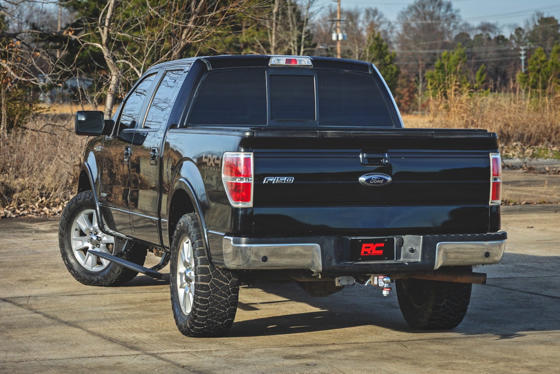 Rough Country Power Running Boards | Crew Cab | for Ford F-150 (2009-2014) ESR71529