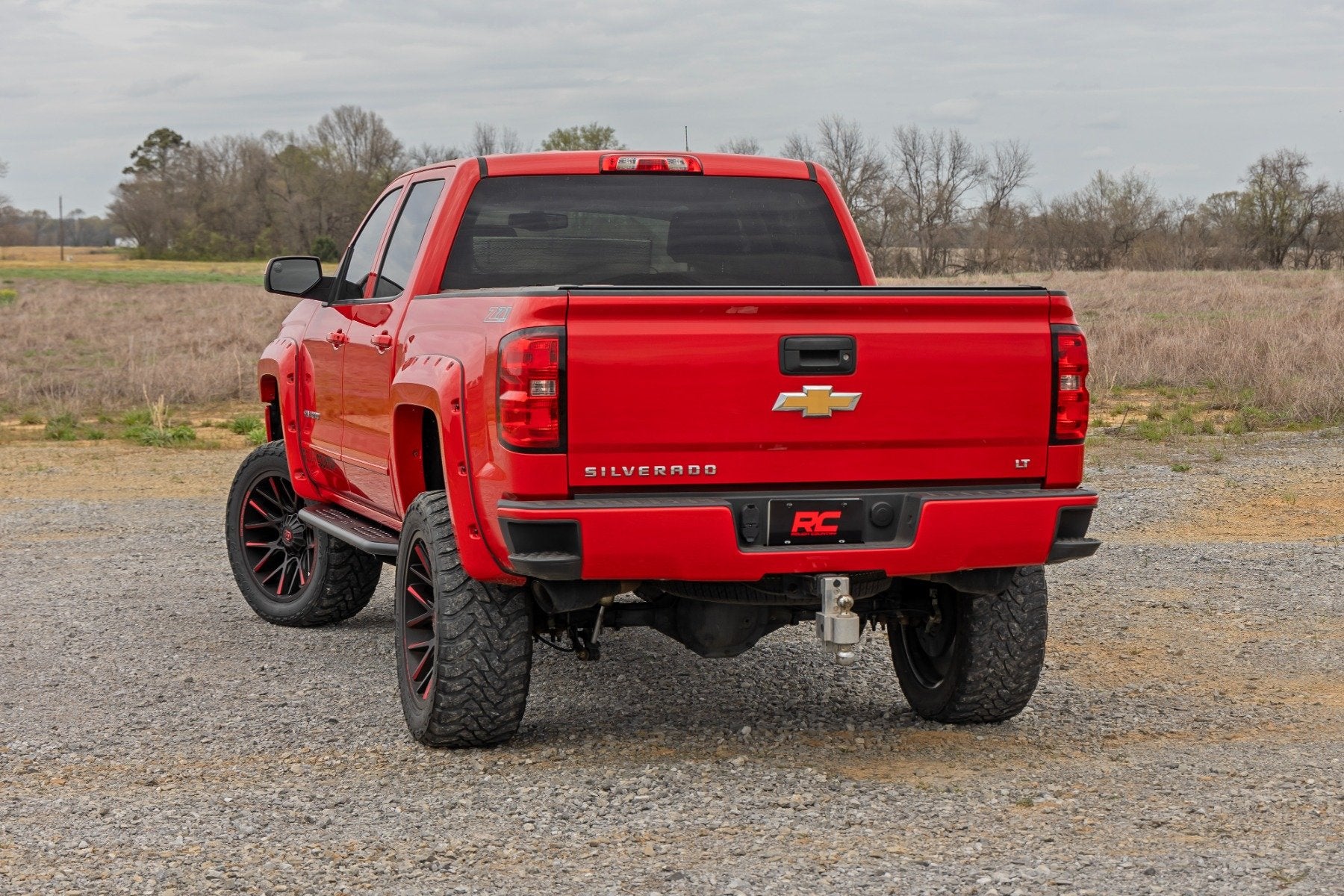 Rough Country OV2 Running Board Side Step Crew Cab GM 1500 07-18 2500/3500 14010