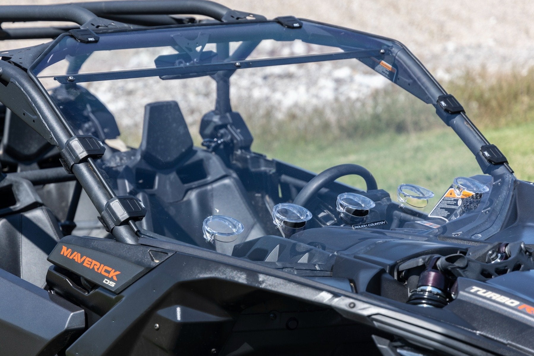 Scratch Resistant Vented Full Windshield 17-21 Maverick X3 98272030