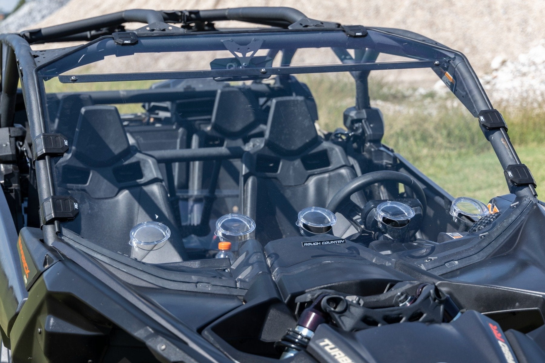 Scratch Resistant Vented Full Windshield 17-21 Maverick X3 98272030