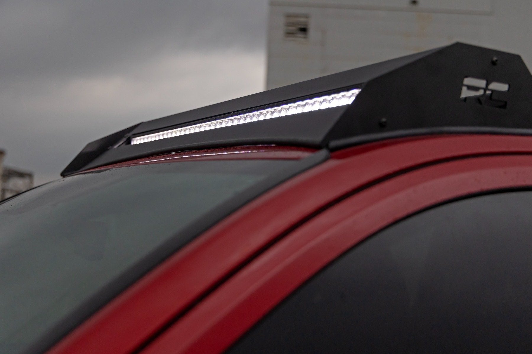 Rough Country Roof Rack 40" Black LED Toyota Tacoma 4WD 2024 72110