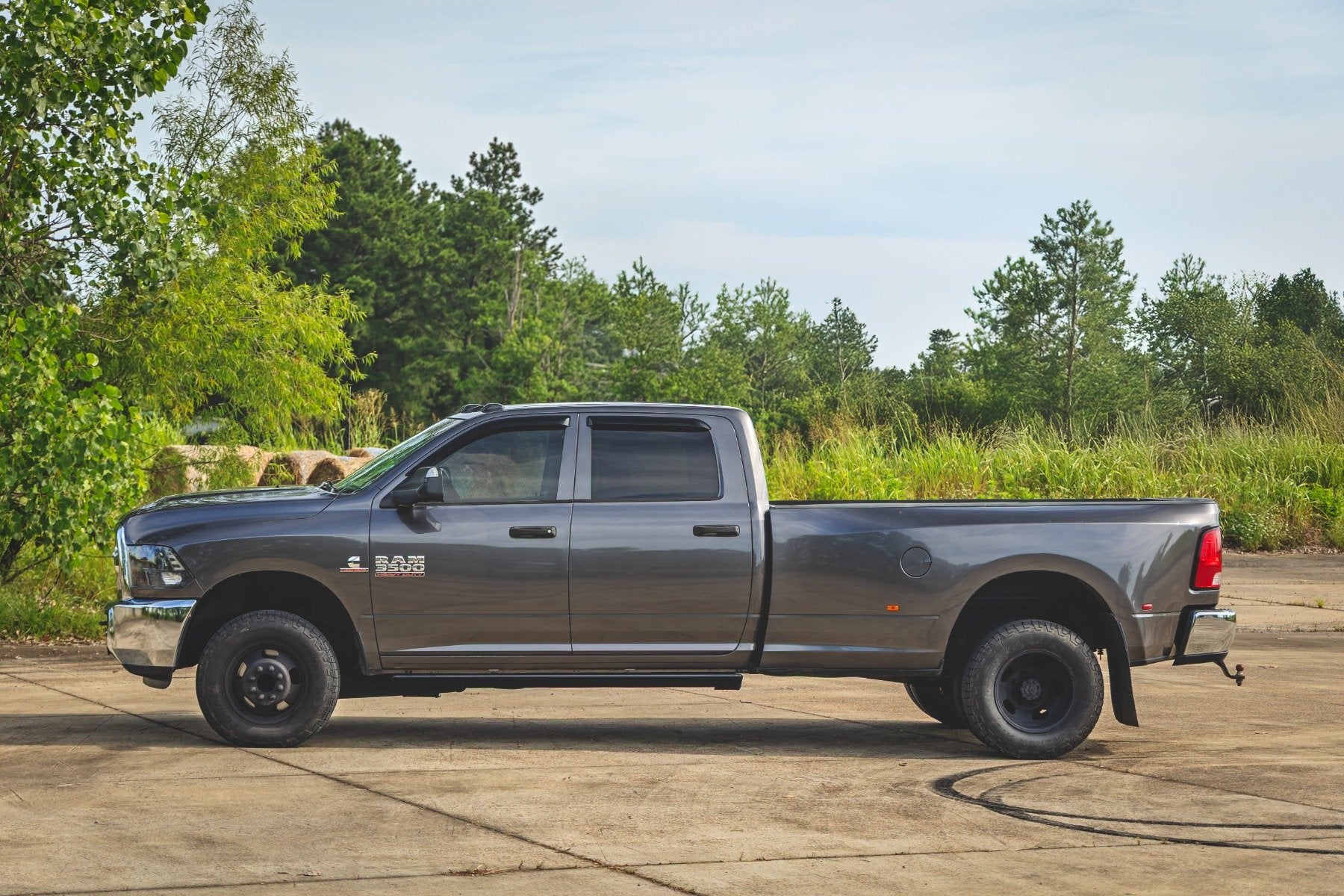 Rough Country Side Window Deflectors | Tape On Rain Guard | for Ram 1500 (09-18)/2500 (10-26)