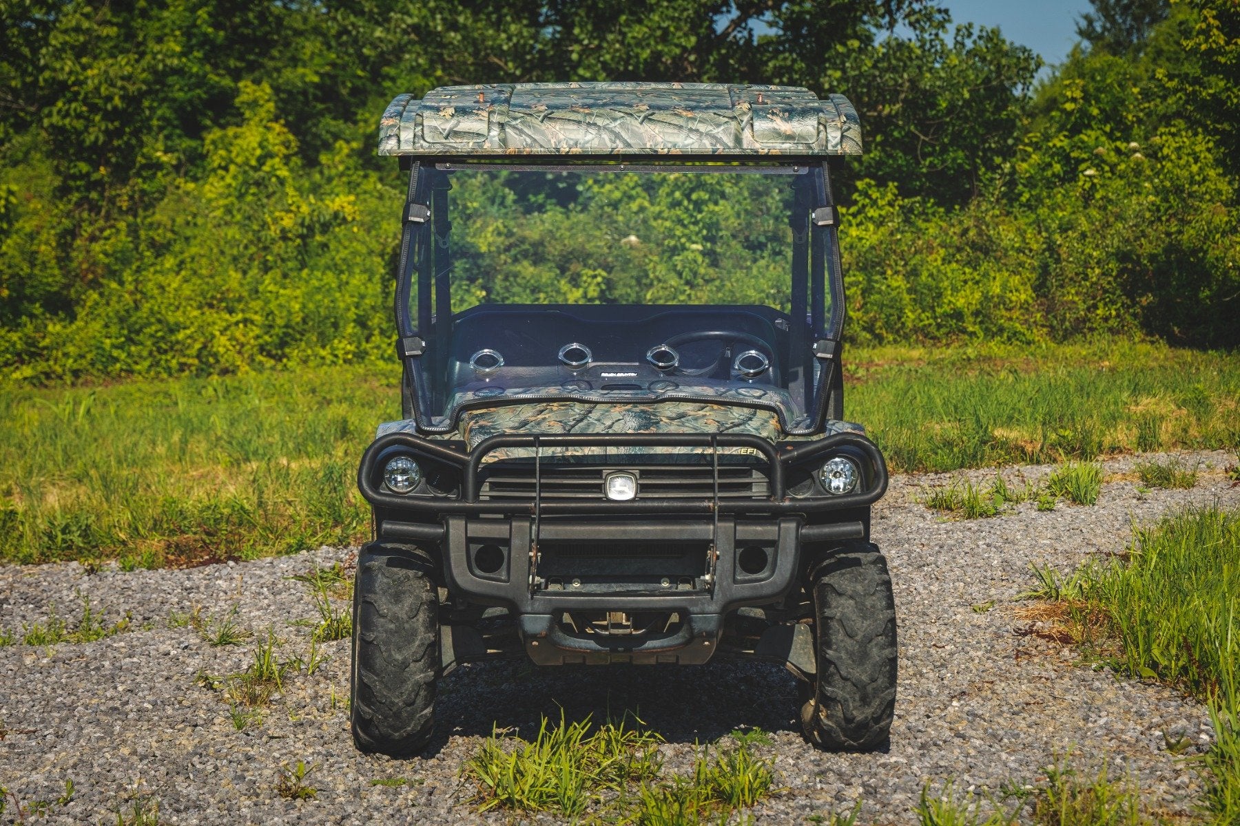 Rough Country Vented Full Windshield Scratch Resistant John Deere Gator XUV 825 98222270