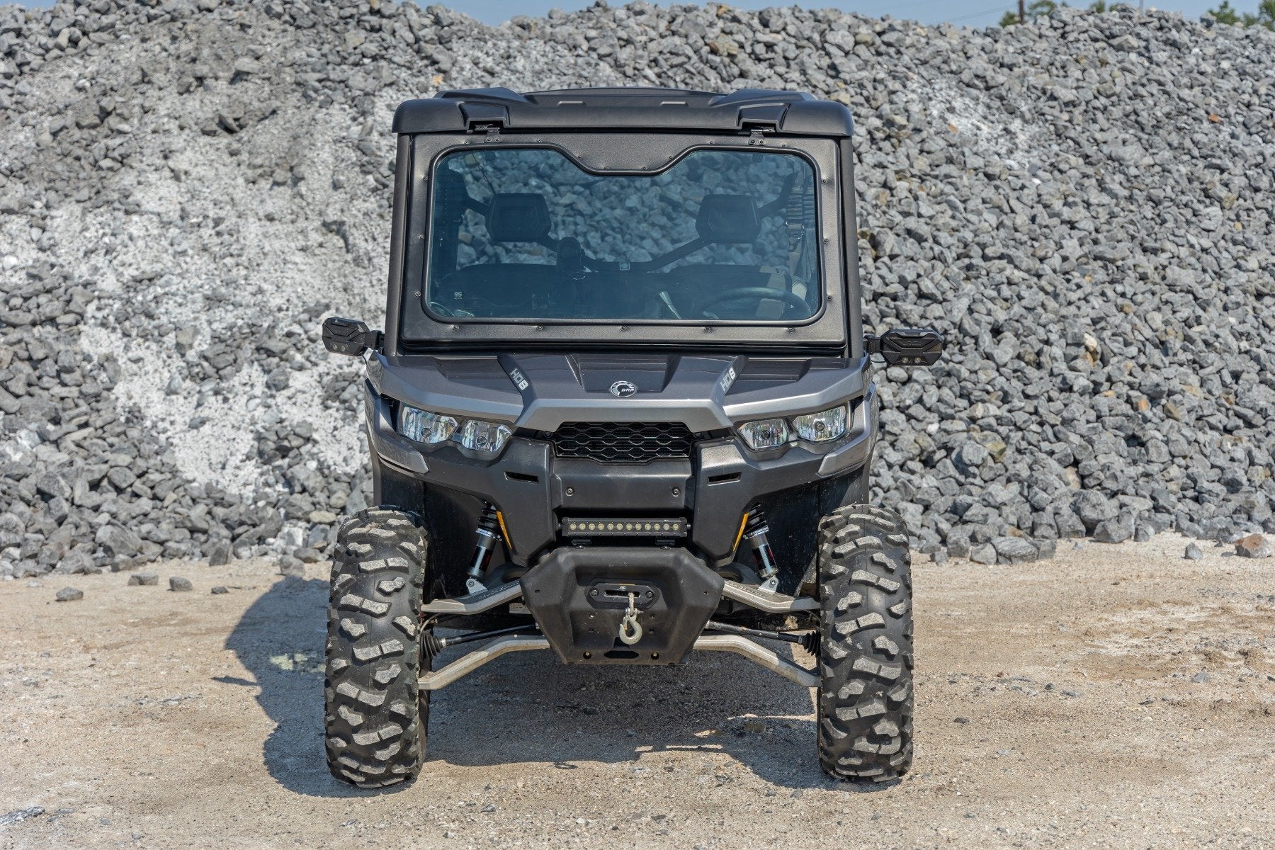 Rough Country Electric Tilt Windshield Glass Can-Am Defender HD 8/HD 9/HD 10 98418213