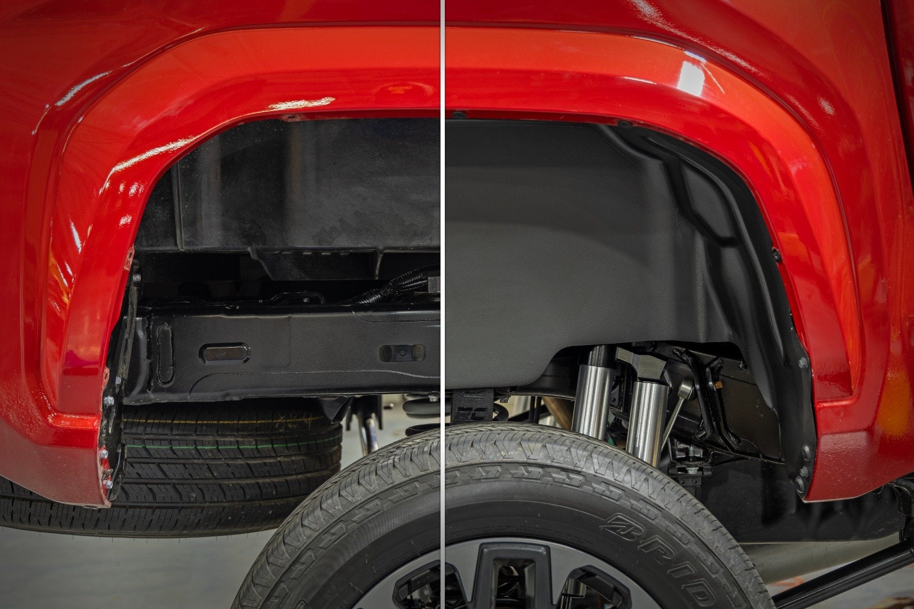 Rough Country Rear Wheel Well Liners Toyota Tacoma 2024 4521A
