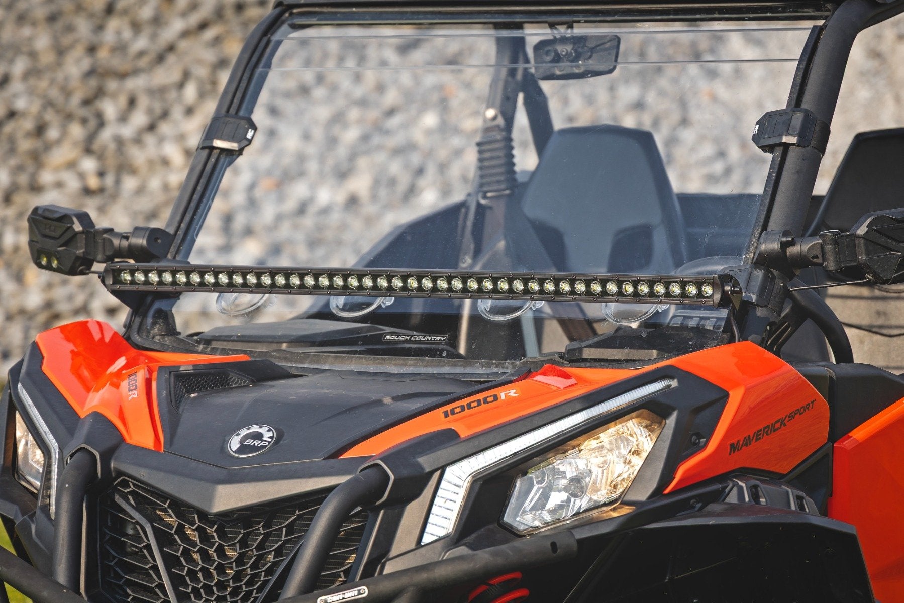 Rough Country LED Kit Front Mount 40" Black-Series Can-Am Maverick Sport 1000R 71211