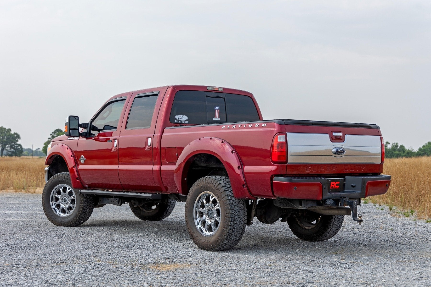 Rough Country BA2 Running Boards Side Step Bars for Ford F250/F350 99-16 41011A