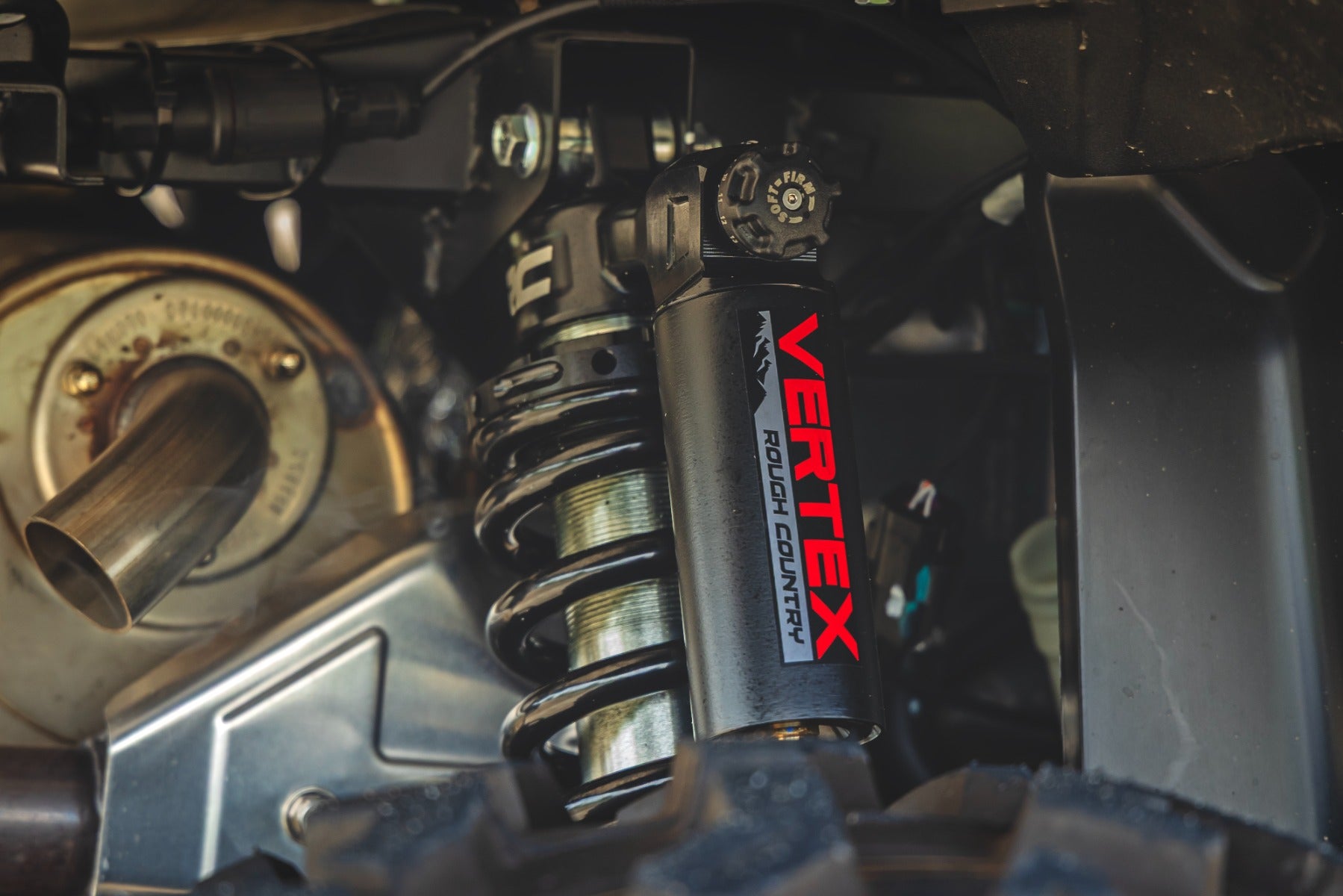 Rough Country Vertex Rear Coil Over Shocks Adjustable CFMOTO UFORCE 1000/1000XL 789016
