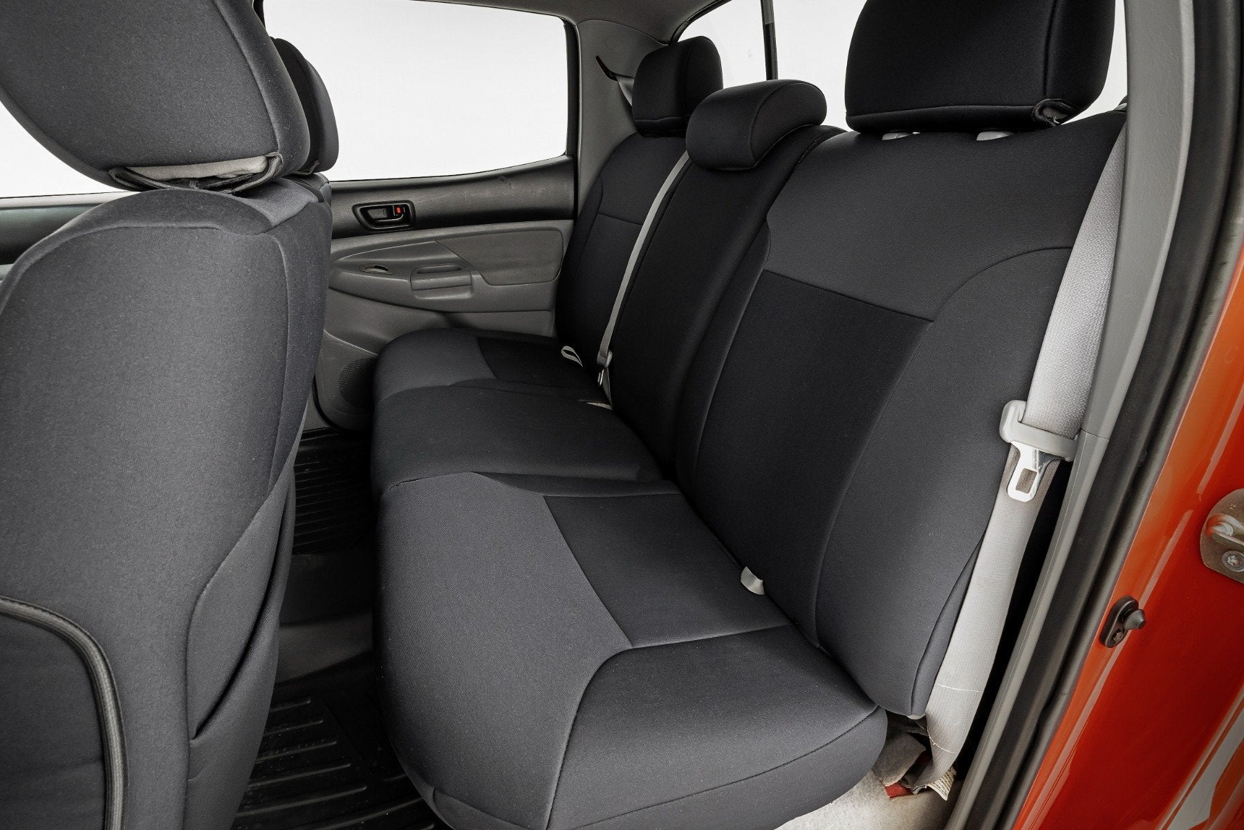 Seat Covers FR & RR Crew Cab W/O Folding Front PS Tacoma 05-15 91057