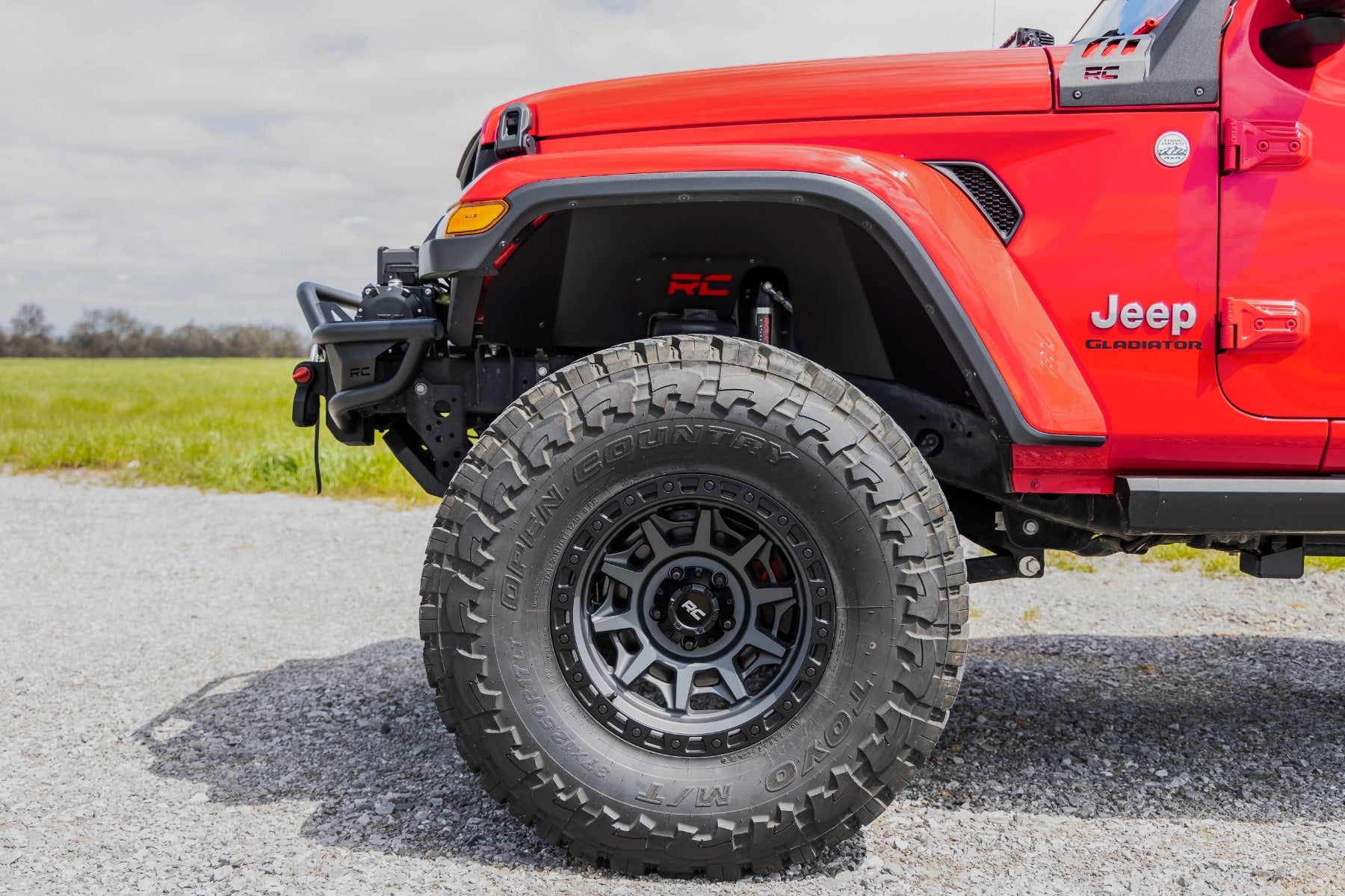 Rough Country Front Inner Fenders Jeep Gladiator JT 4WD 20-23 10653