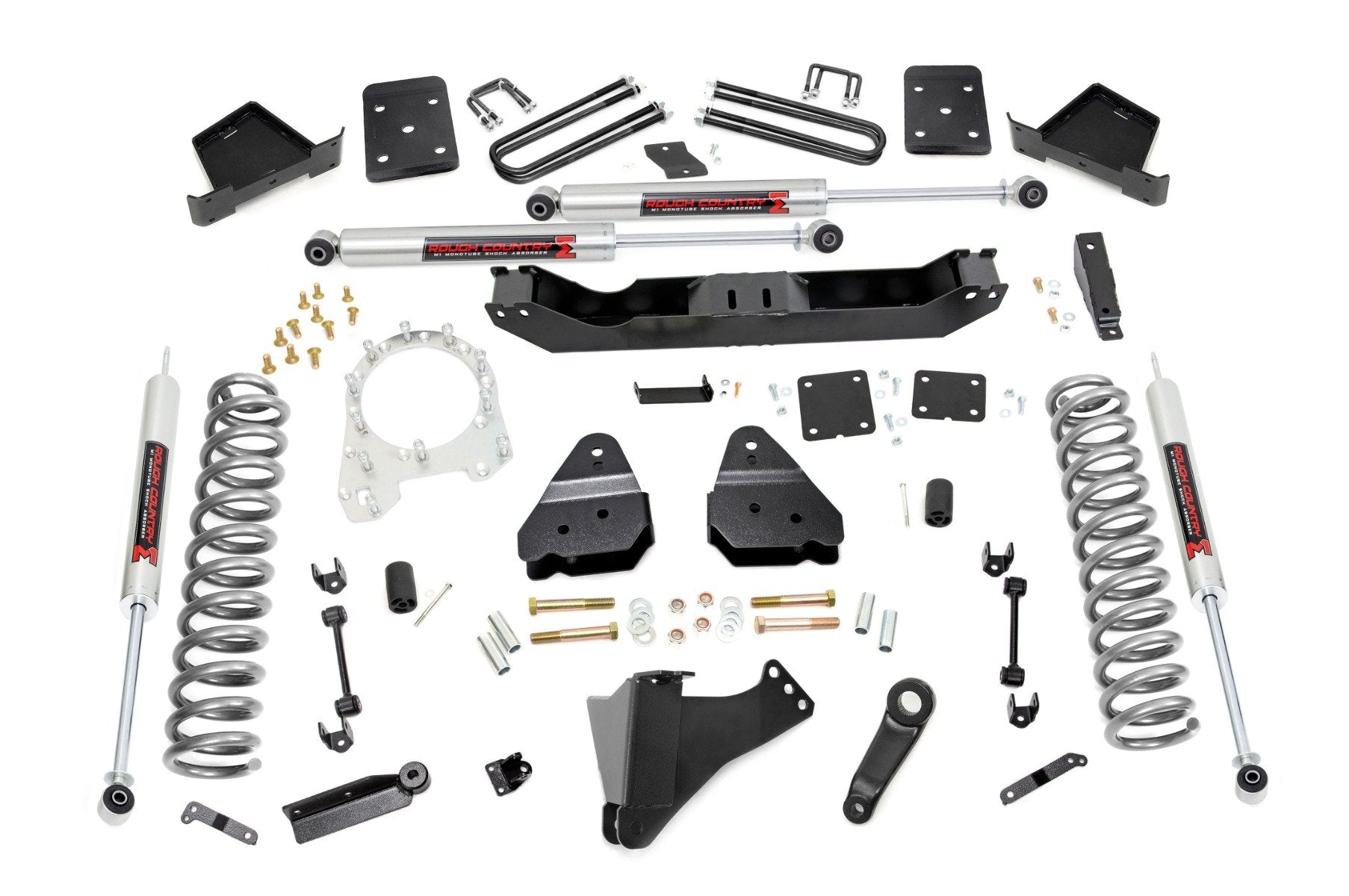 Rough Country 4.5 Inch Lift Kit M1 Shocks for Ford SuperDuty 4wd 17-22 50640