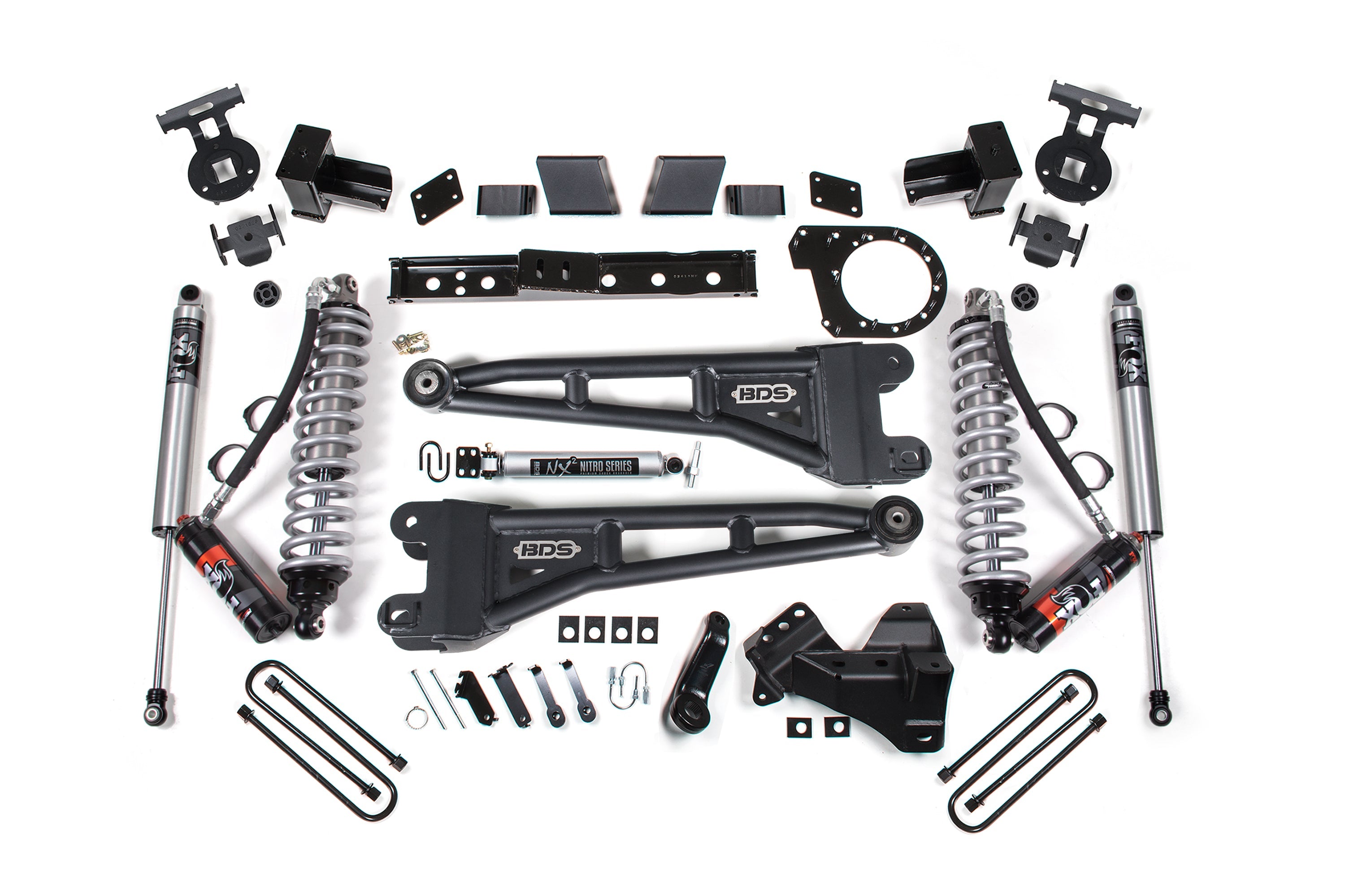 7 Inch Lift Kit w/ Radius Arm | FOX 2.5 Coil-Over Conversion - Performance Elite | Ford F250/F350 Super Duty (23-25) 4WD | Diesel