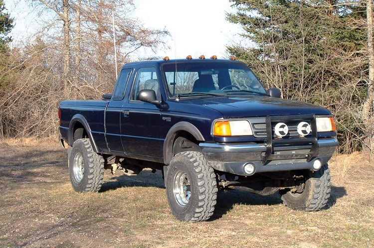 Rough Country 4 Inch Lift Kit Rear Springs For Ford Ranger 4wd 1983-1997 48030