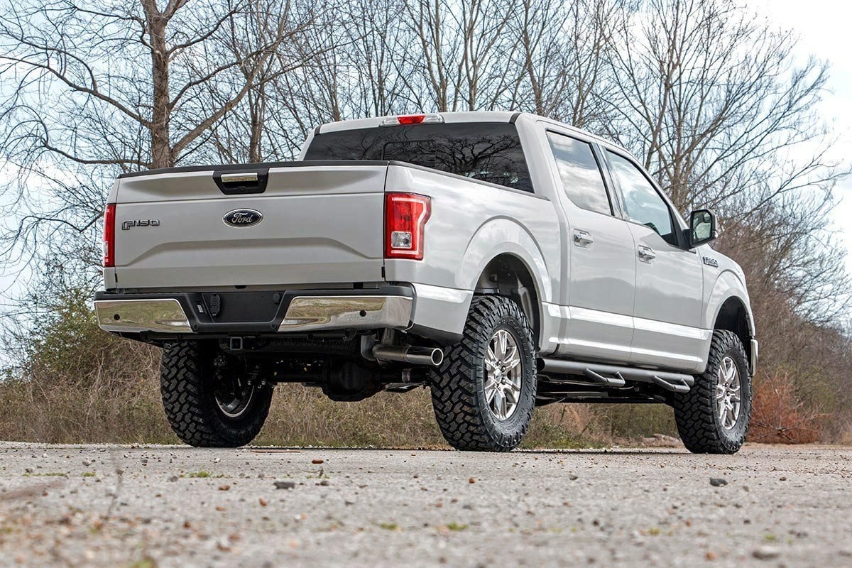 Rough Country 3in Fits Ford Bolt-On Arm Lift Kit w/ Vertex /V2 14-20 F-150 4wd 54557