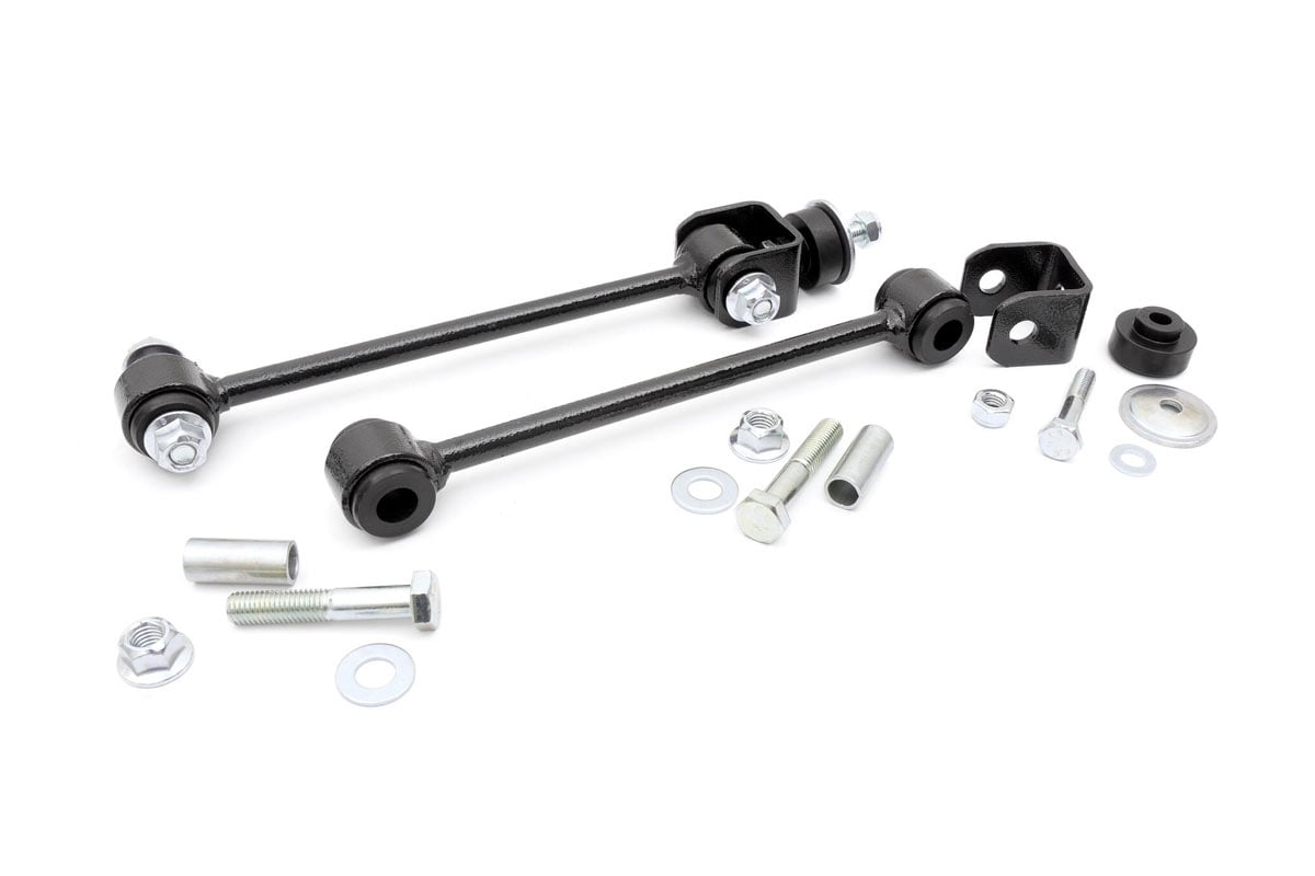 Rough Country Ford Rear Sway-bar Links 4in Lift 80-97 F-250 1023