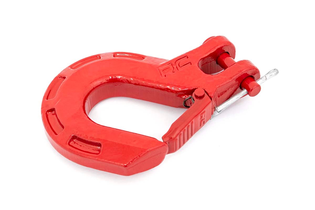 Winch Hook Forged Red - RS129