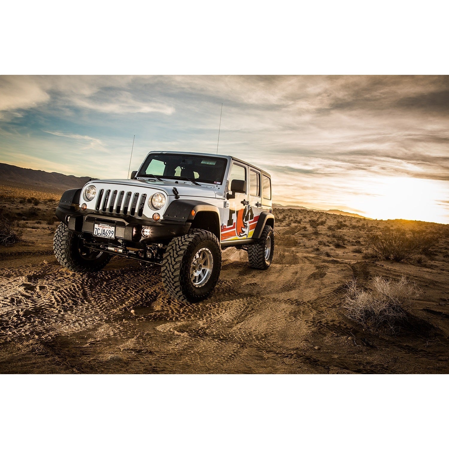 Fox Off Road Performance Elite Shocks  2.5" For Jeep Wrangler JK  2.5-4" lift
