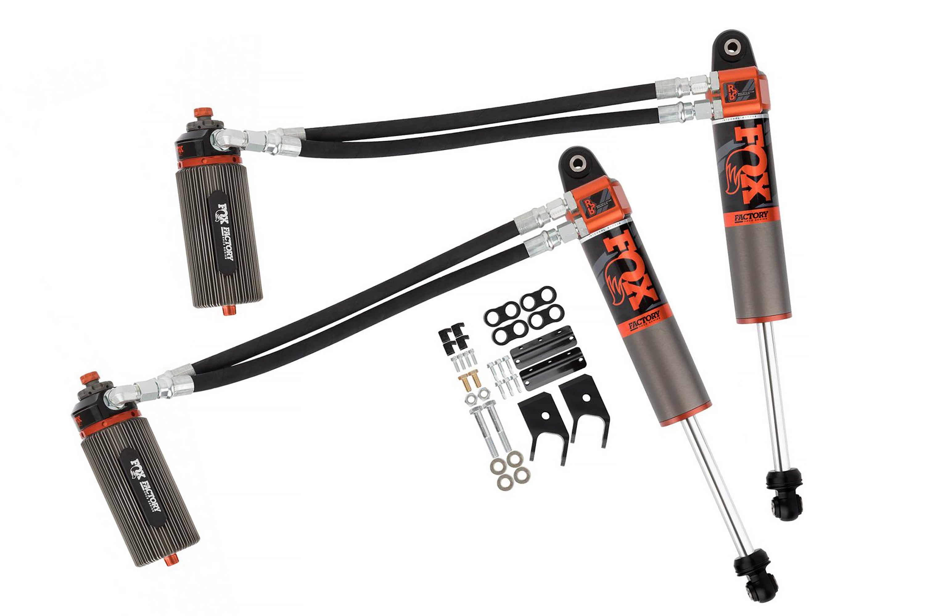FOX 3.0 Internal Bypass Reservoir Front Shocks Adjustable | Factory Race | 3.5-4.5 Inch Lift | Jeep Wrangler JL (18-25) -4