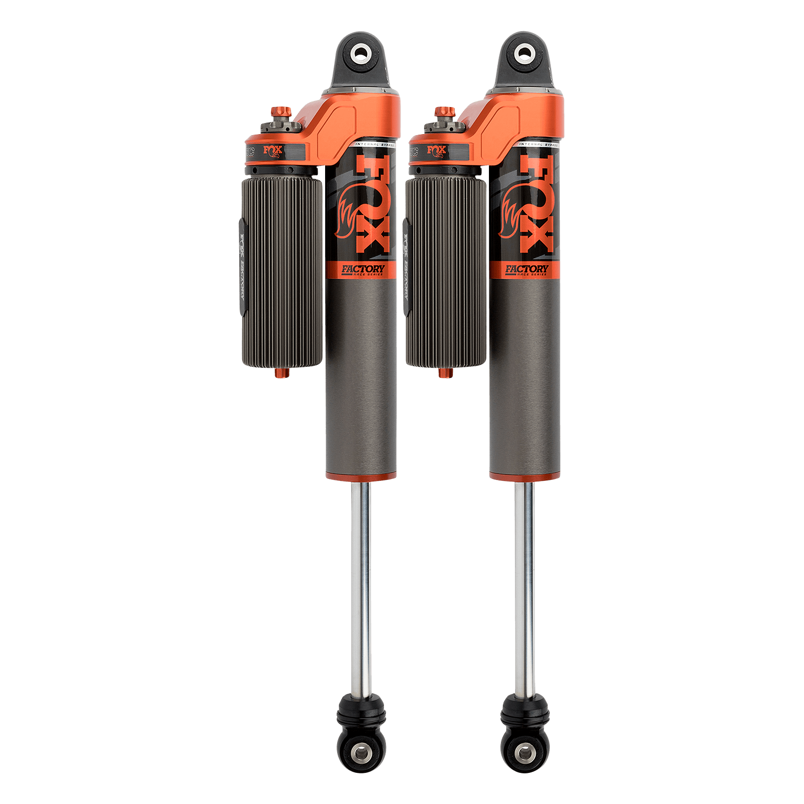 FOX 3.0 Remote Reservoir Front Shocks Adjustable | Factory Race Series Internal Bypass | 2-3 Lift | Gladiator JT