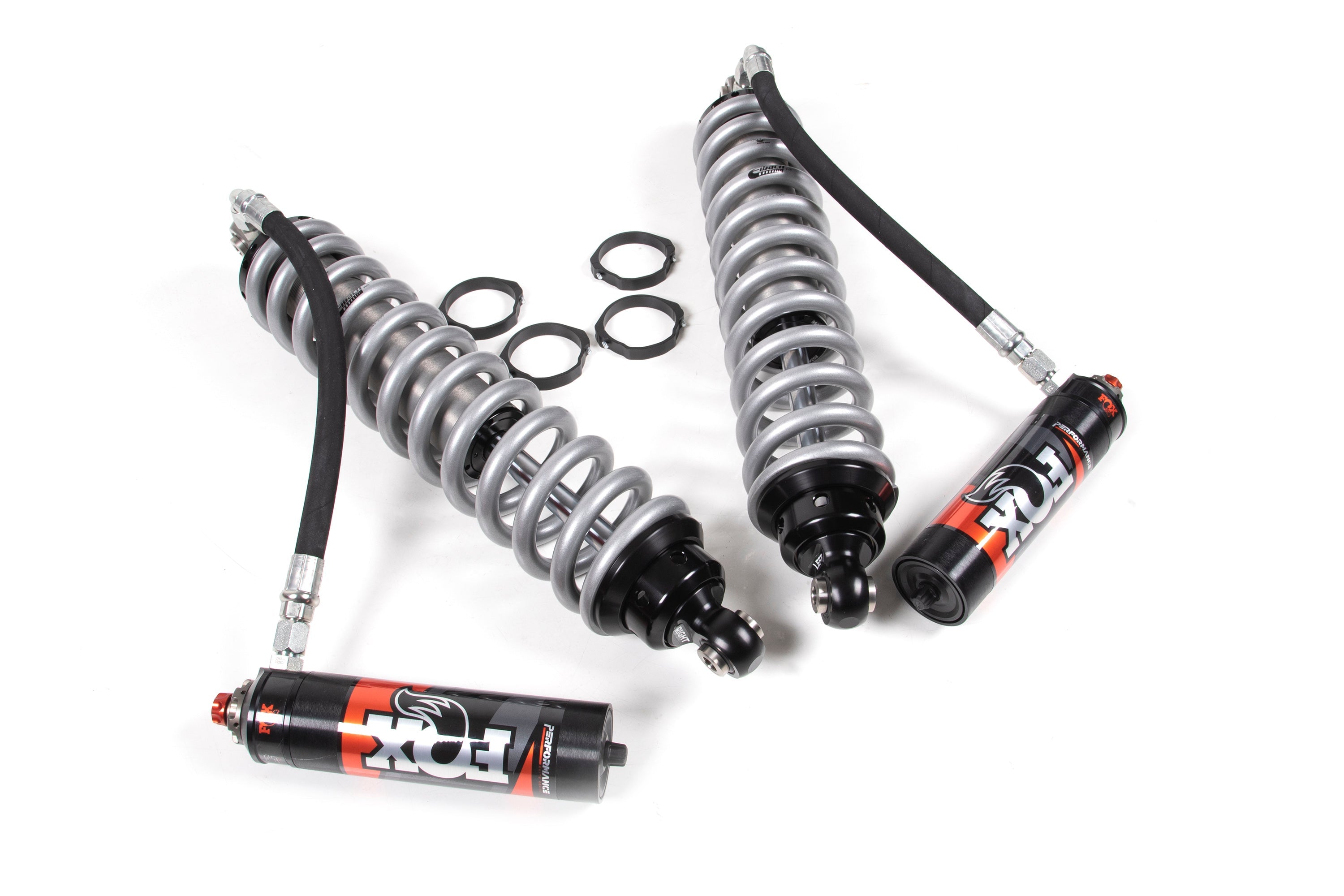 FOX 2.5 Coil-Over Shocks w/ DSC Reservoir | 2.5 Inch Lift | Performance Elite Series | Ford F250 / F350 Super Duty (05-25) 4WD