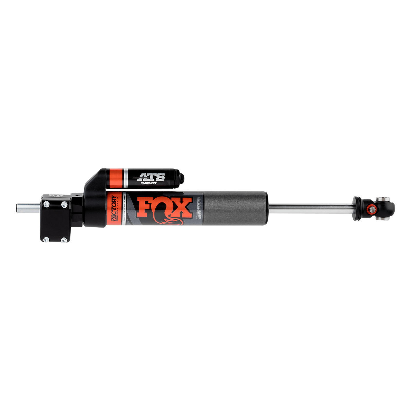 FOX 2.0 ATS Steering Stabilizer | Factory Race | Fits 0-2.5 Inch Lift | Ford F250/F350 Super Duty (17-24)
