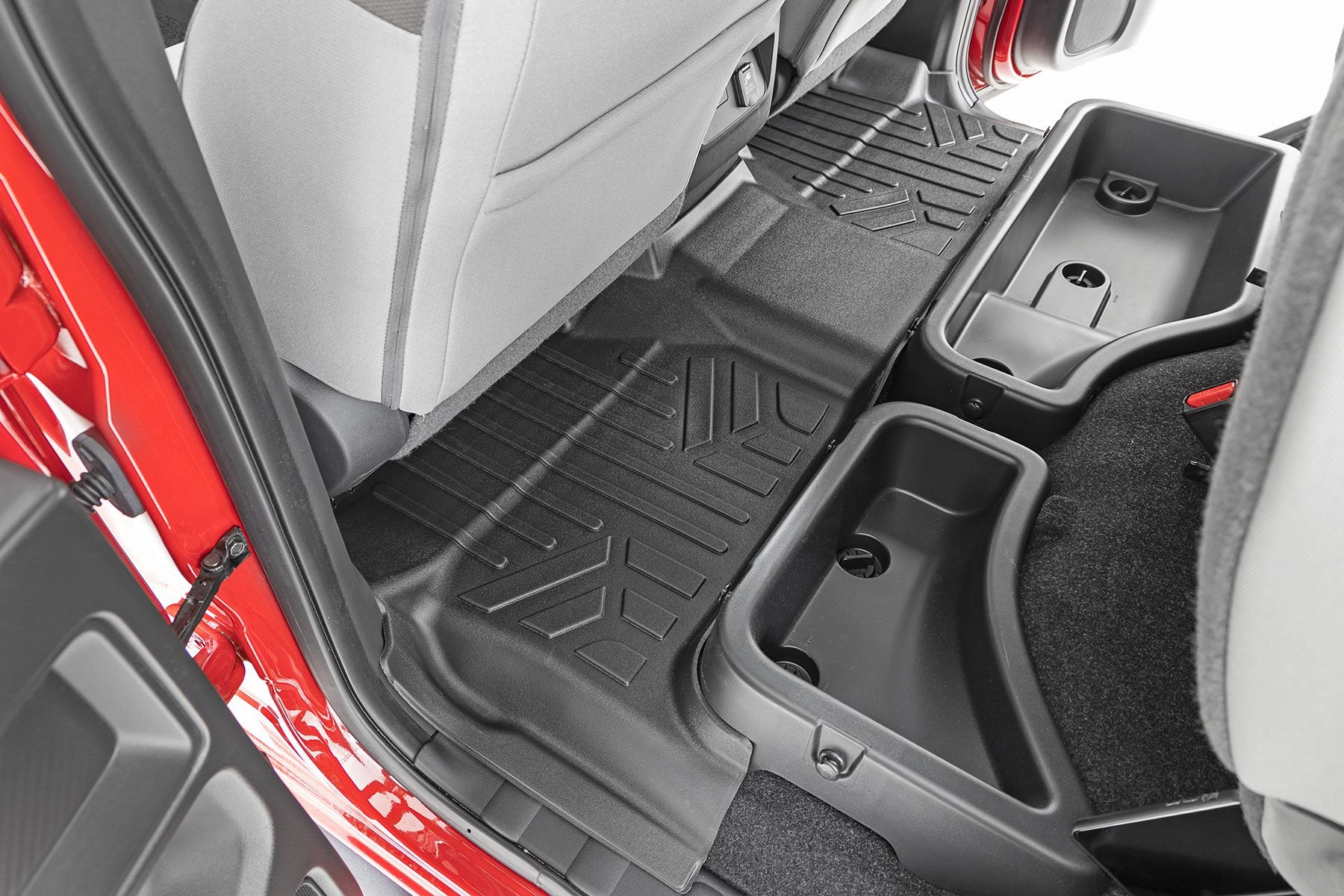 Rough Country Floor Mats FR & RR Crew Cab for Nissan Frontier 2WD/4wd 2022 M-80515