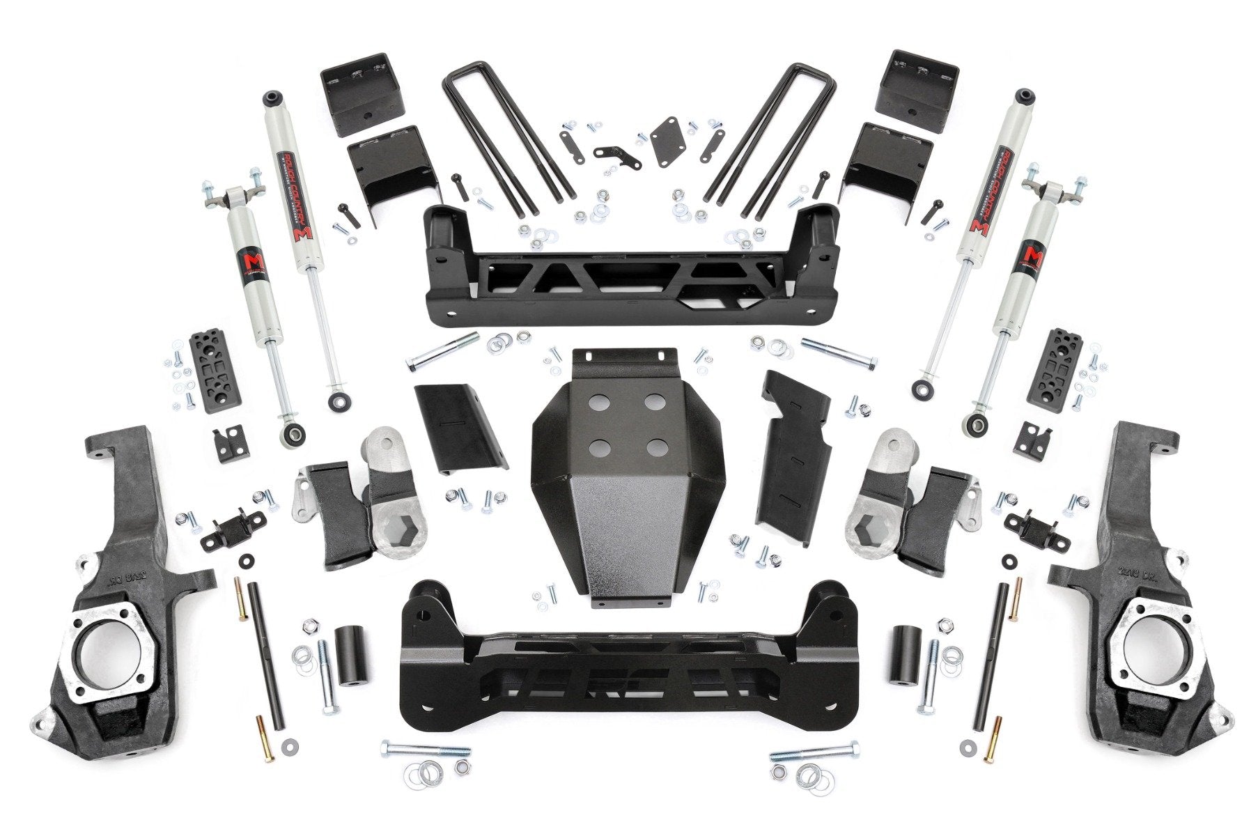 Rough Country 5 Inch Lift Kit NTD M1 Chevy/GMC 2500HD/3500HD 11-19 26040