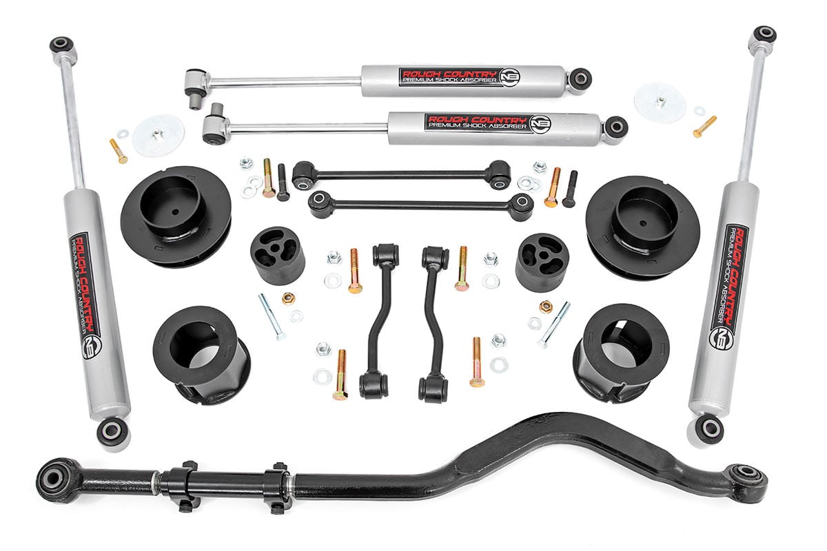 Rough Country 3.5" Lift Kit Spacers for Jeep Gladiator JT 24-25 78730