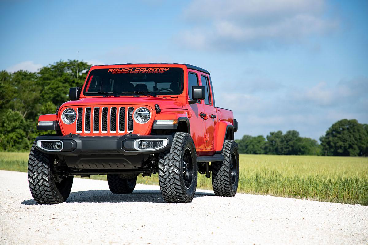 Rough Country 3.5" Lift Kit Spacers for Jeep Gladiator JT 24-25 78730