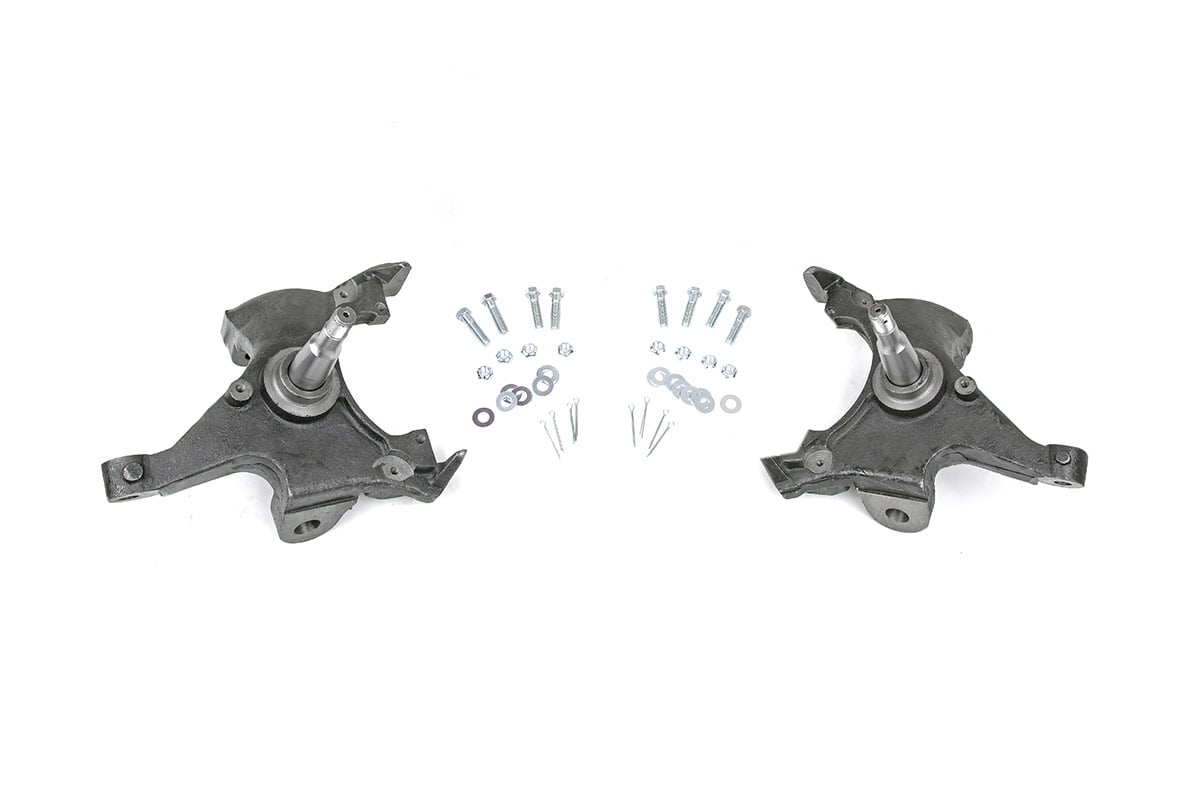 Rough Country 2" Lowering Spindles Chevy C1500/K1500 Truck Extended Ca (88-99) 1725BOX1