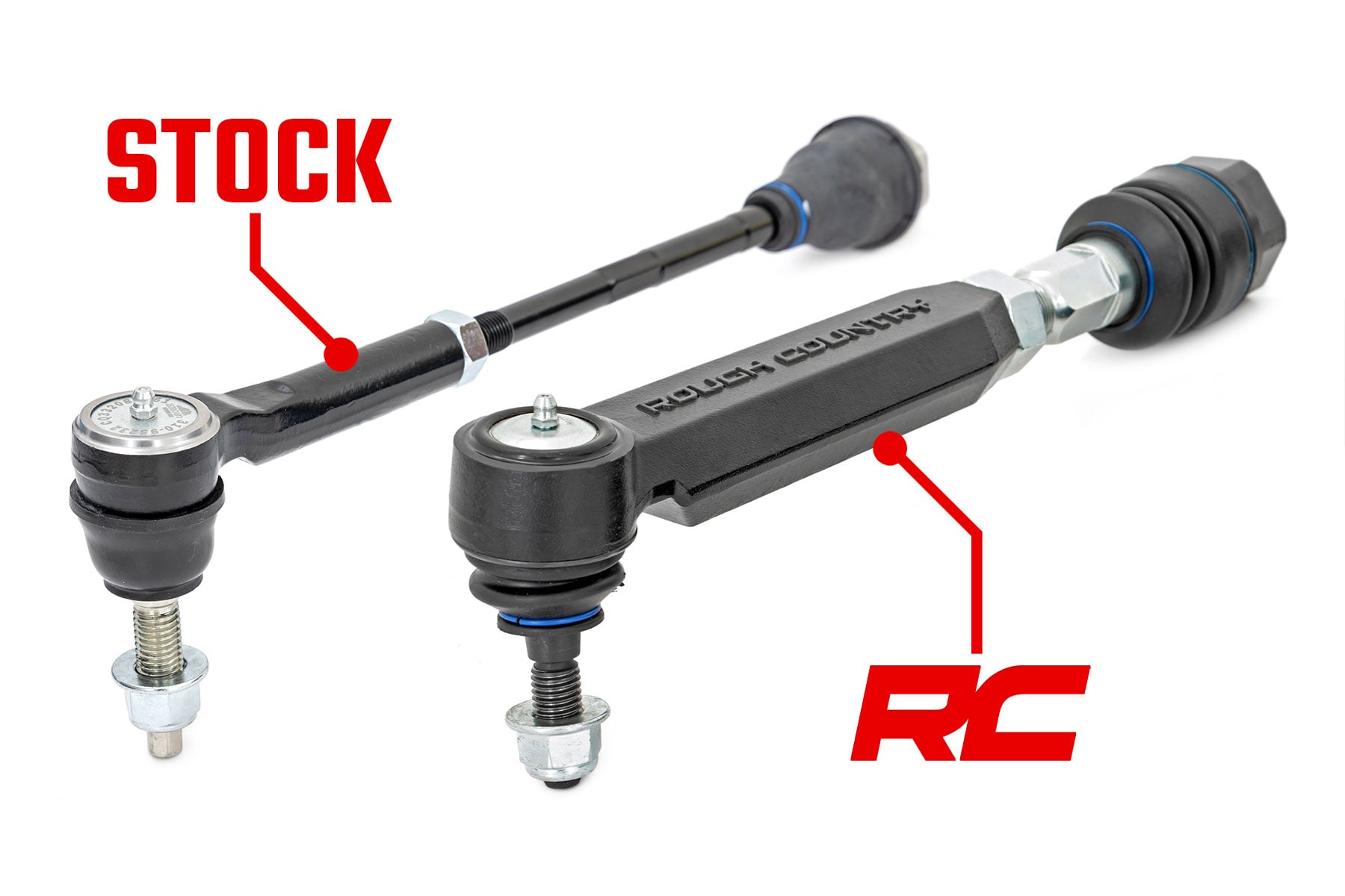 Rough Country HD Forged Tie Rod End for Chevy/GMC 2500/3500HD 11-26 11016