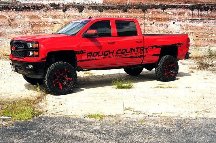 Rough Country 7 Inch Lift Kit Bracket M1 Struts/M1 Chevy/GMC 1500 14-16 29840