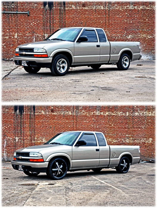 Rough Country 2in/2.5in GM Lowering Kit 724