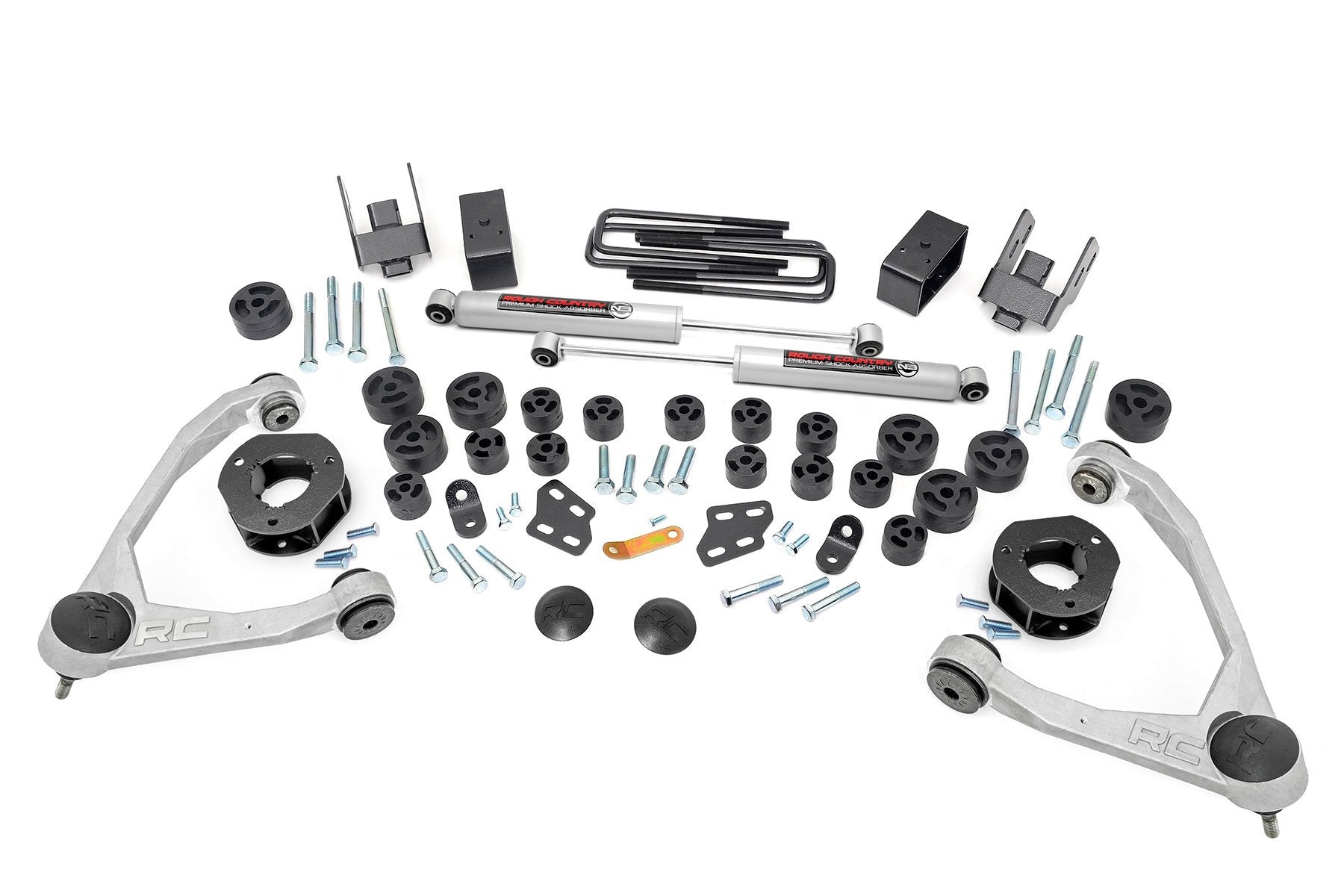 Rough Country 4.75" Lift Kit Combo Chevy/GMC 1500 07-13 254.20