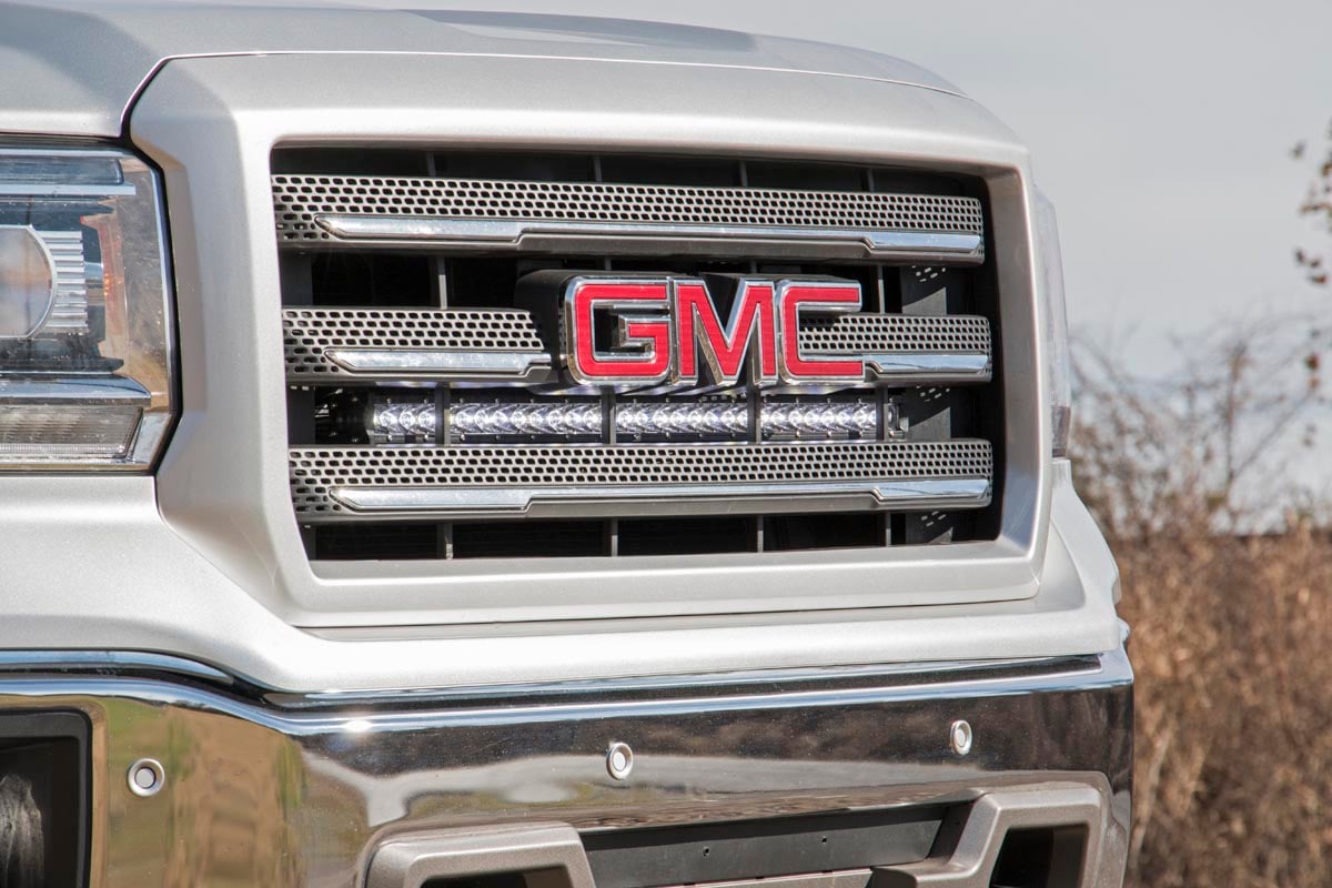 Rough Country GM 30" Curved Cree LED Grille Kit Single Row 14-18 GM 1500 70625