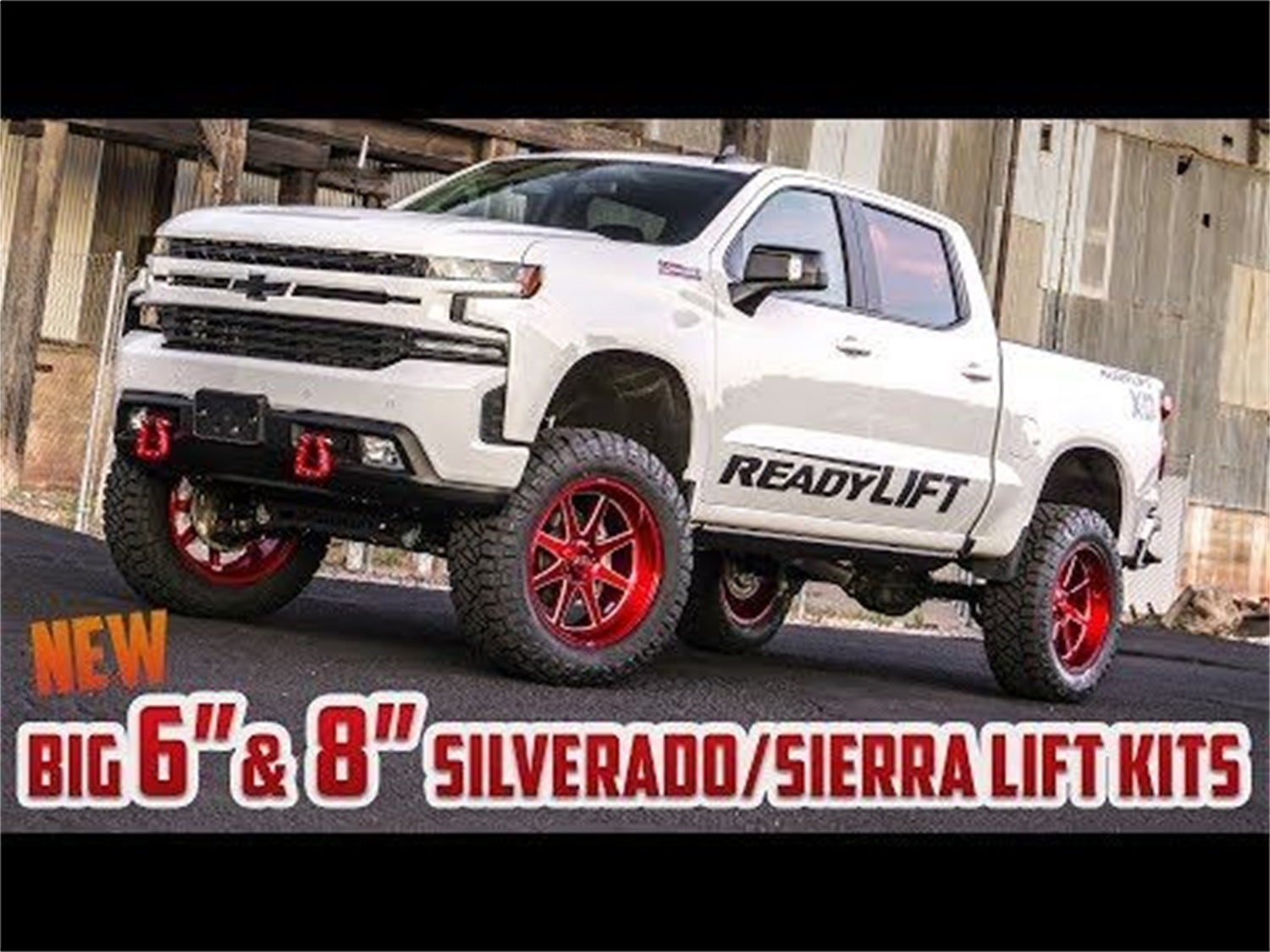 ReadyLift 44-3960 Big Lift Kit w/Shocks Fits 19-21 Sierra 1500 Silverado 1500 -4