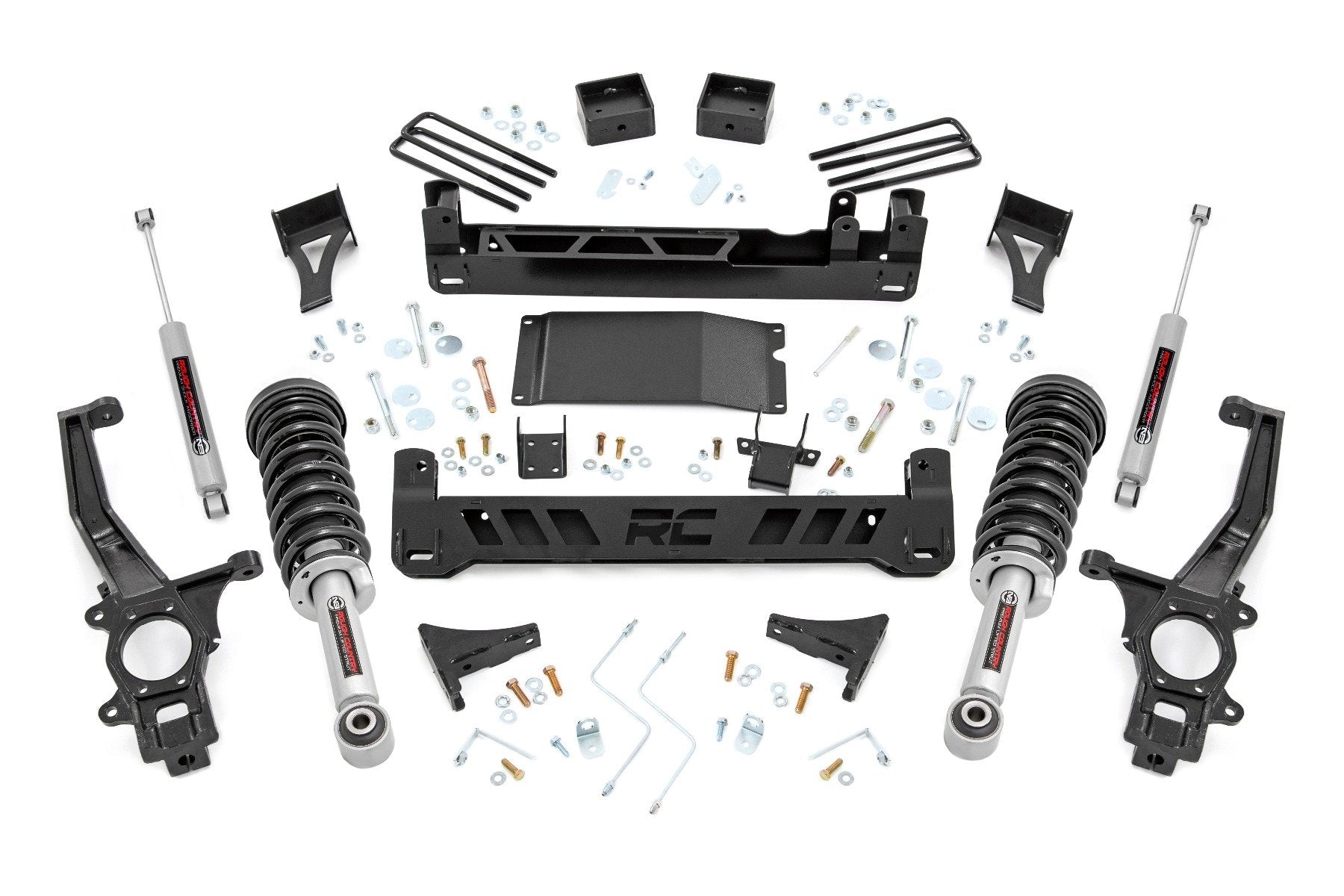 Rough Country 6in For Nissan Suspension Lift Kit Lifted Struts 05-23 Frontier 87932