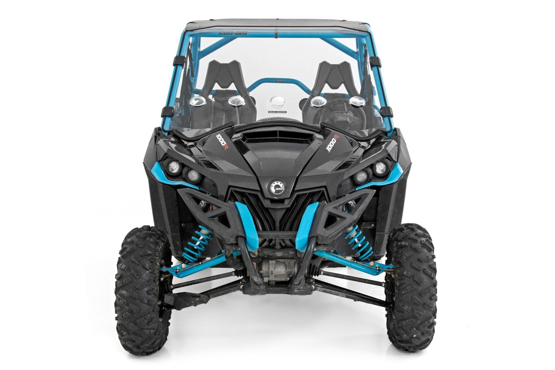 Rough Country Full Scratch Resistant Vented Windshield 13-18 Can-Am Maverick 98231830