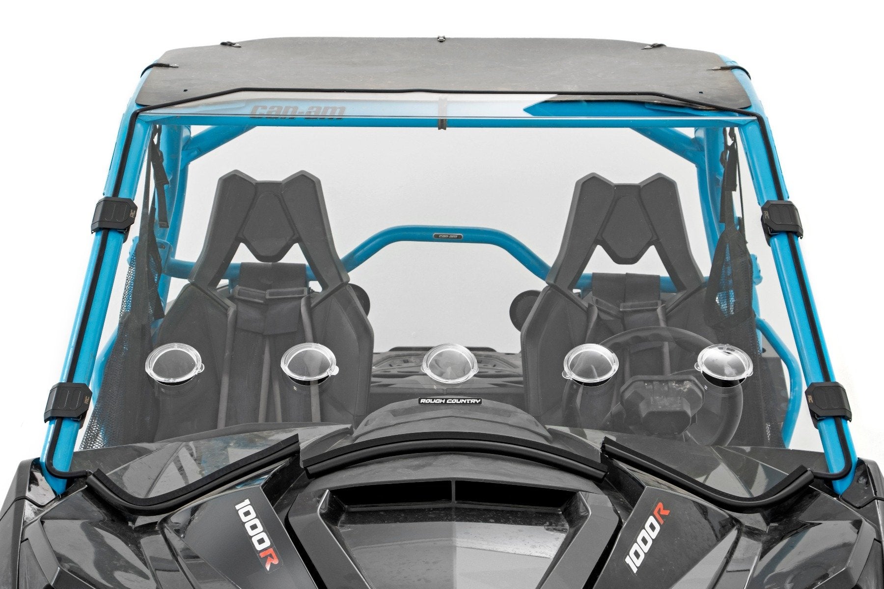 Rough Country Full Scratch Resistant Vented Windshield 13-18 Can-Am Maverick 98231830